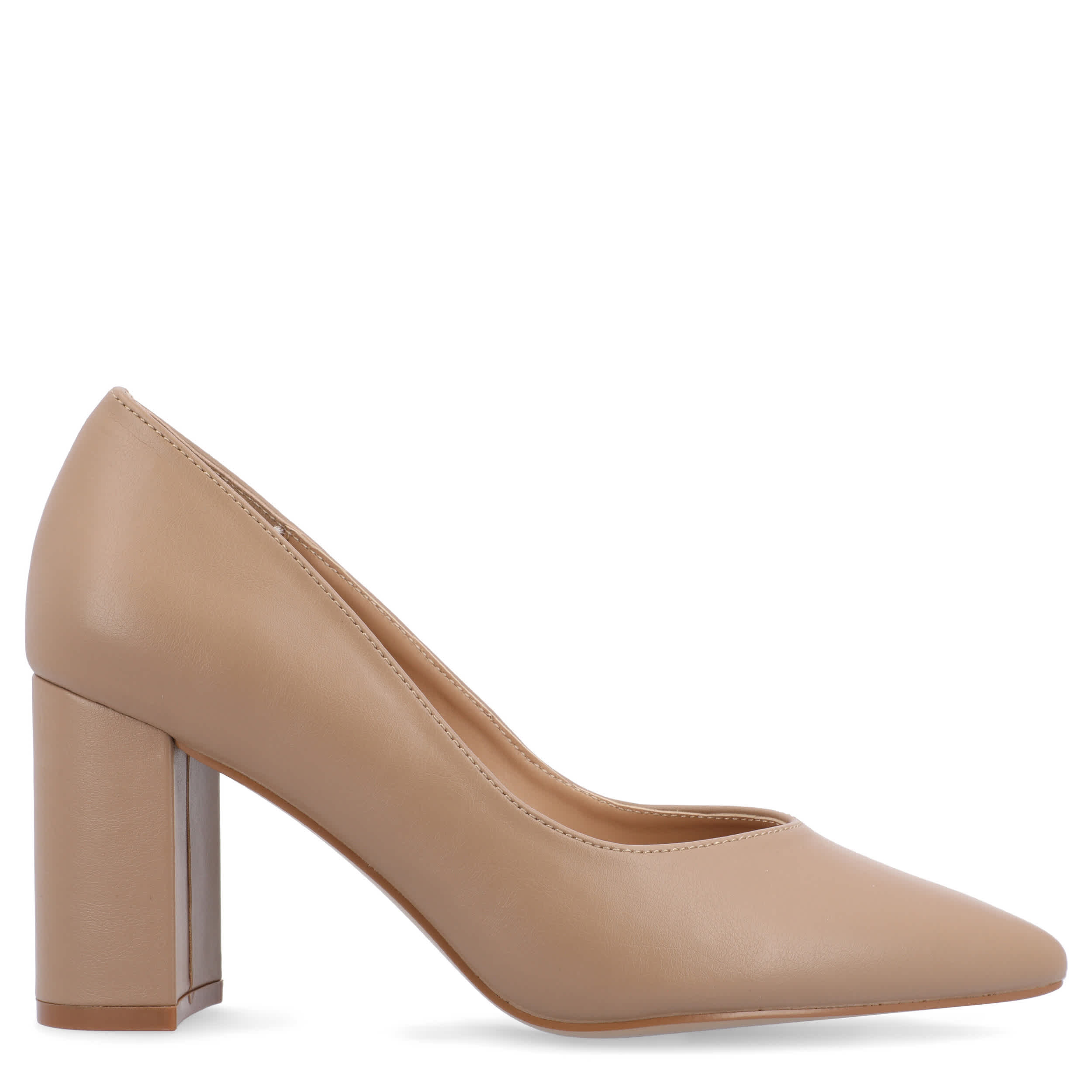 JOURNEE COLLECTION-WOMENS SIMONNE PUMP-DARK BROWN & 