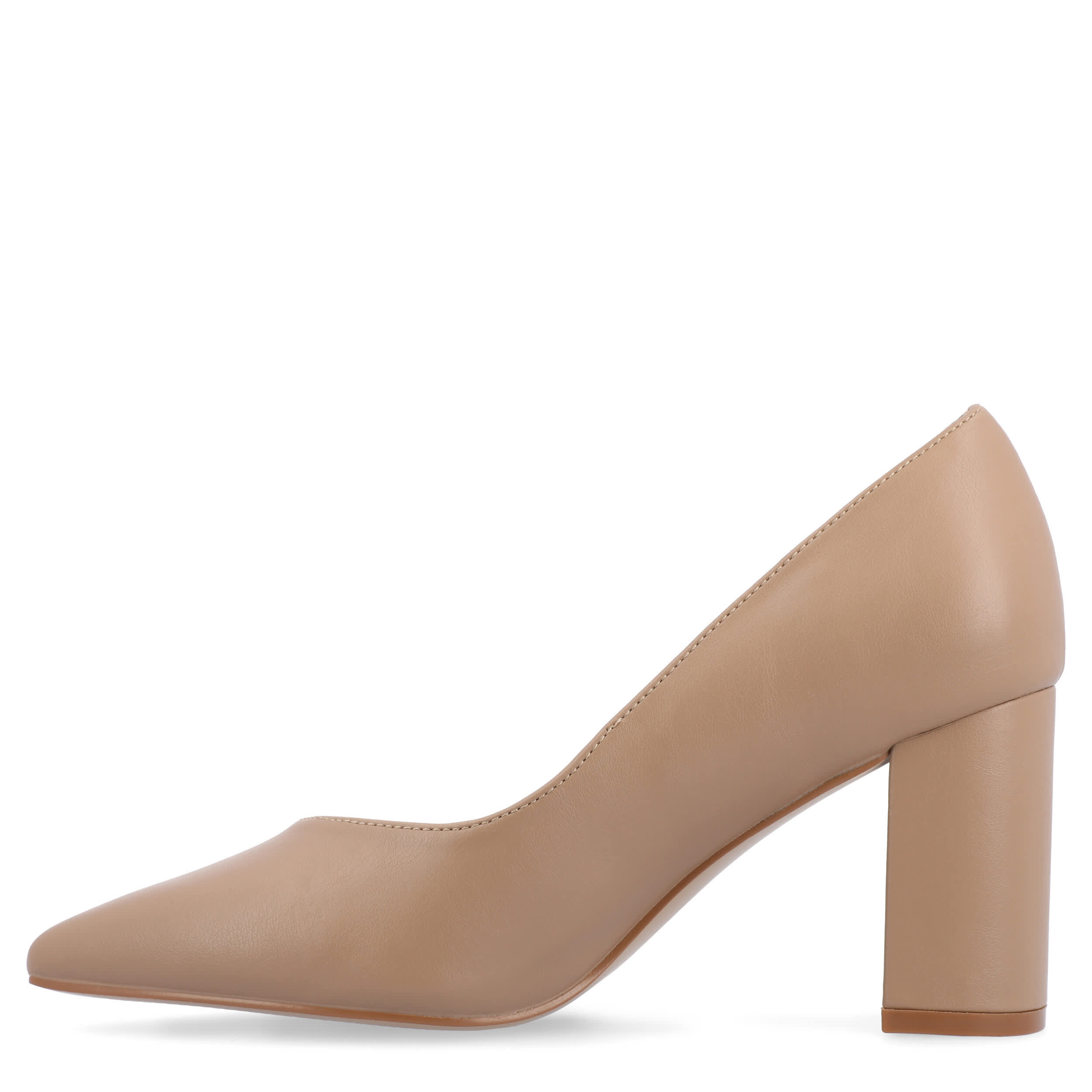 JOURNEE COLLECTION-WOMENS SIMONNE PUMP-DARK BROWN & 