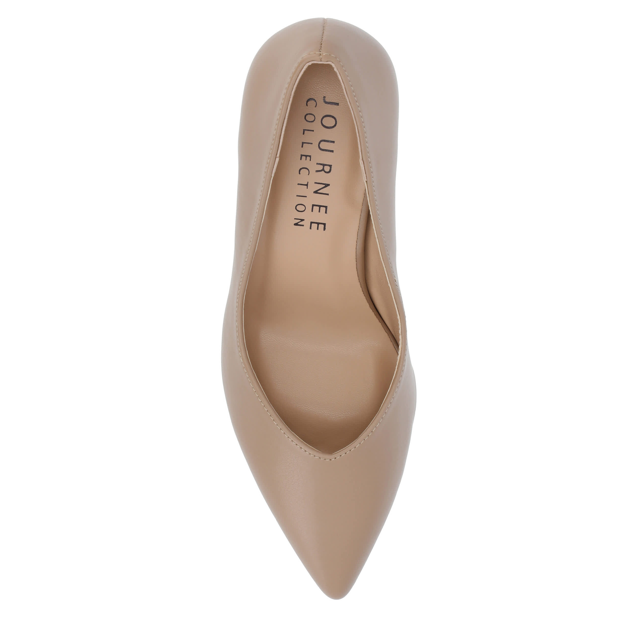 JOURNEE COLLECTION-WOMENS SIMONNE PUMP-DARK BROWN & 