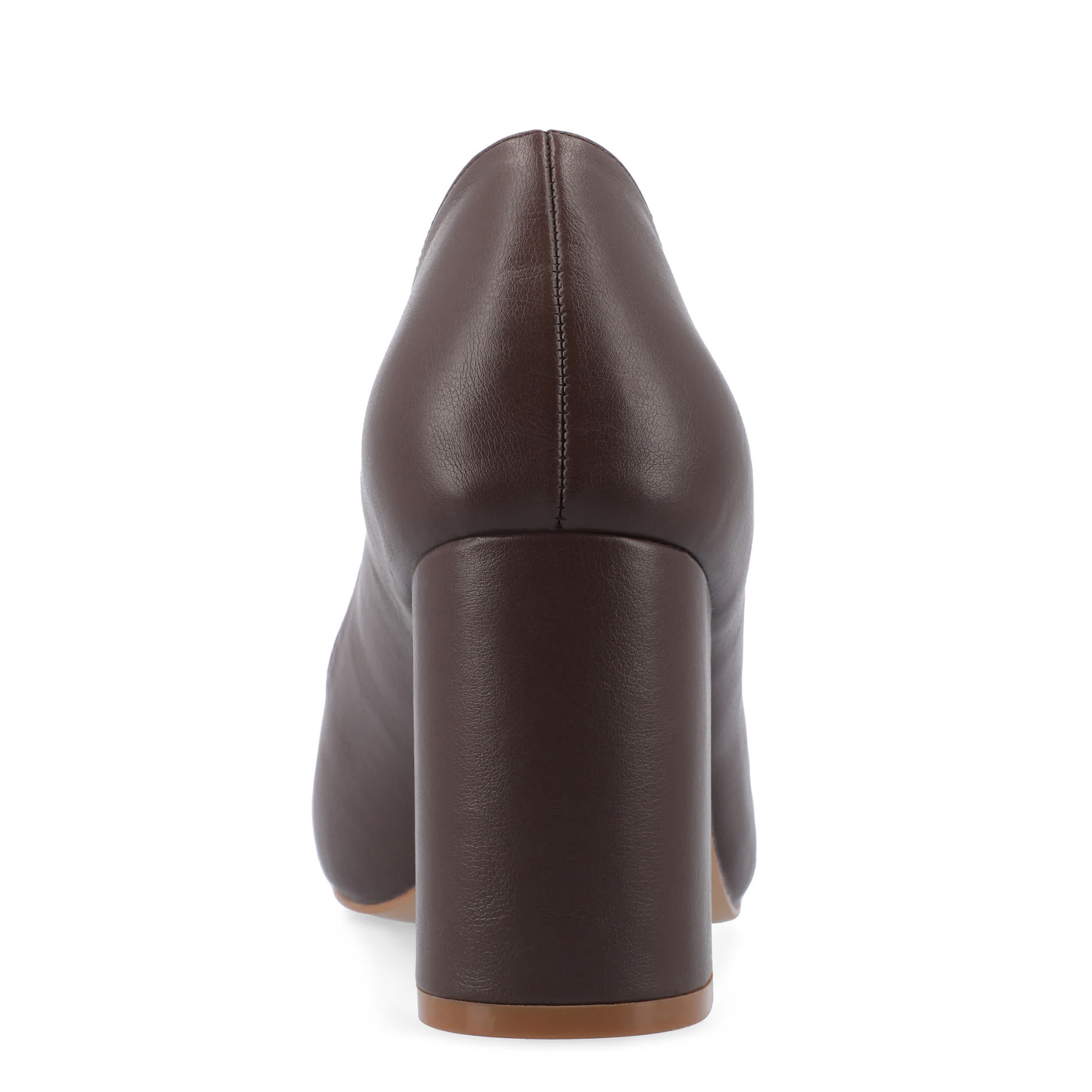 JOURNEE COLLECTION-WOMENS SIMONNE PUMP-DARK BROWN & 