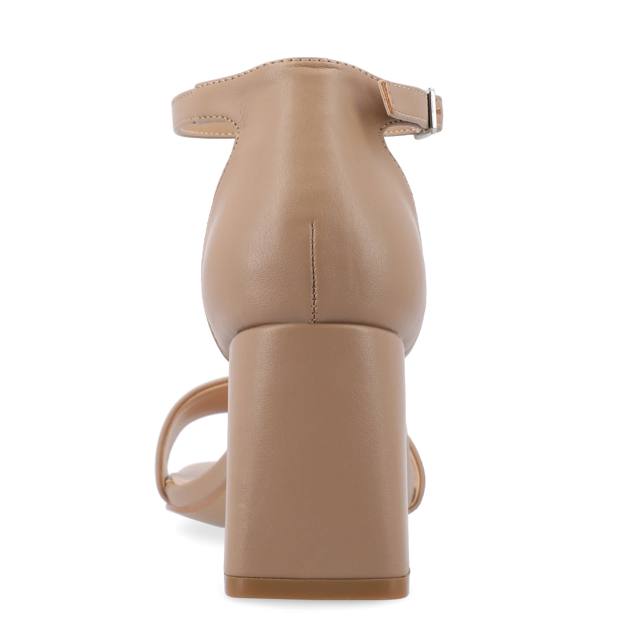 JOURNEE COLLECTION-WOMENS VALENNCIA SANDAL-DARK BROWN & 