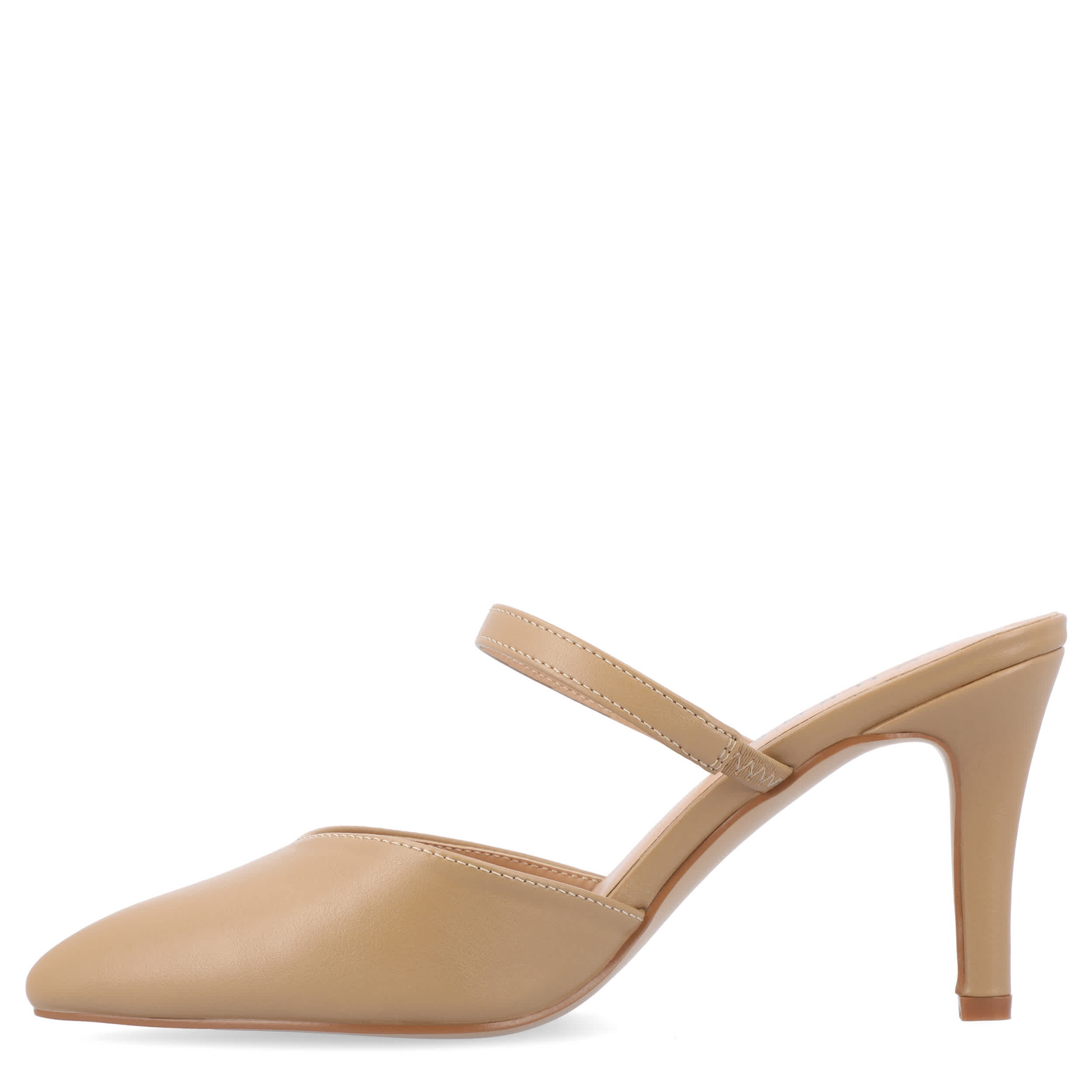 JOURNEE COLLECTION-WOMENS YVON MULE PUMP-BROWN & 