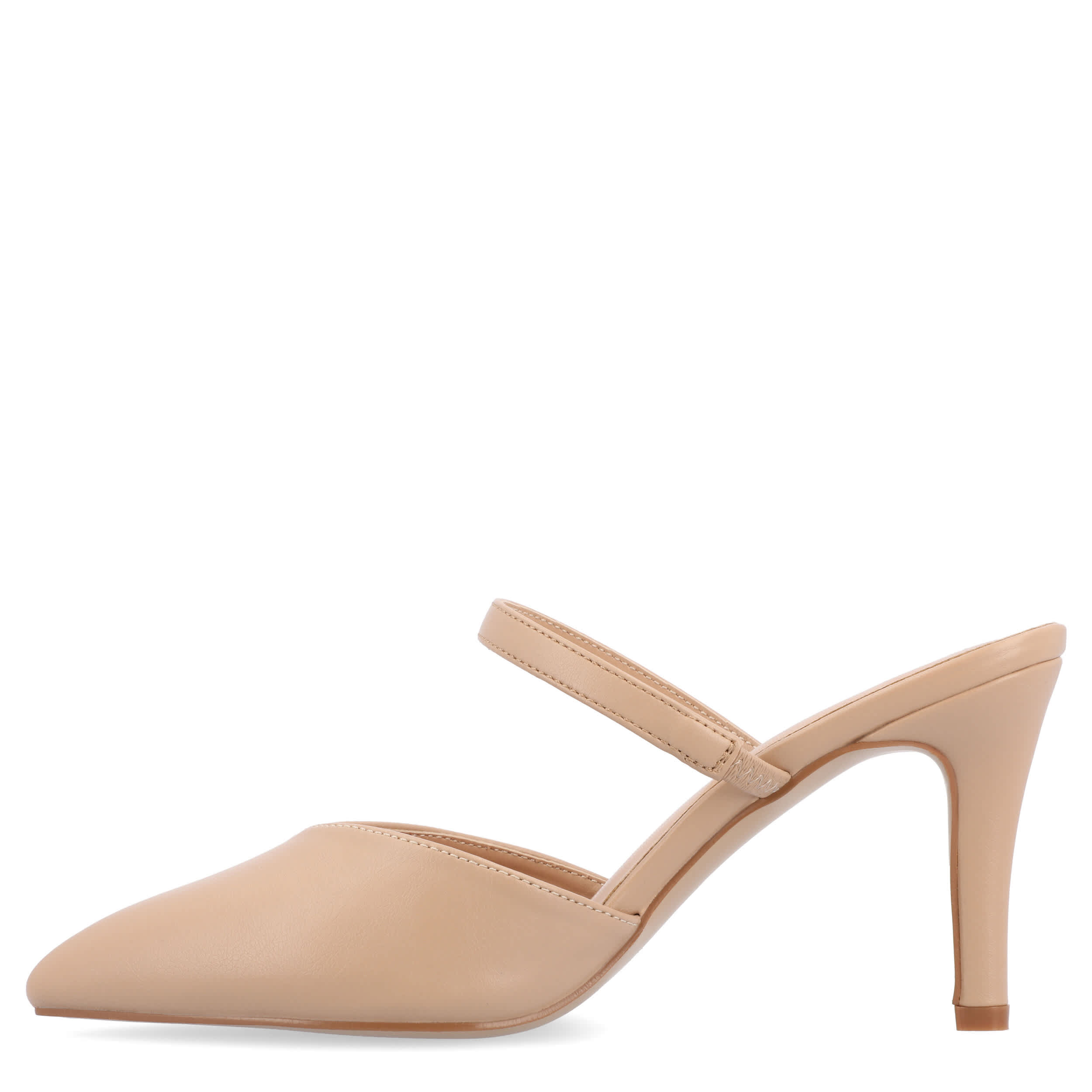 JOURNEE COLLECTION-WOMENS YVON WIDE MULE PUMP-MED PASTEL & 