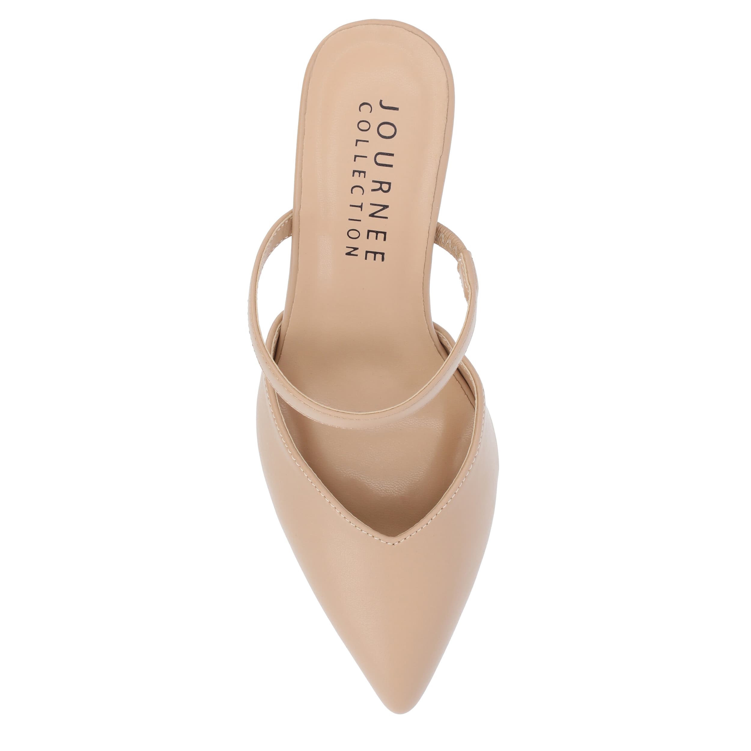 JOURNEE COLLECTION-WOMENS YVON WIDE MULE PUMP-MED PASTEL & 