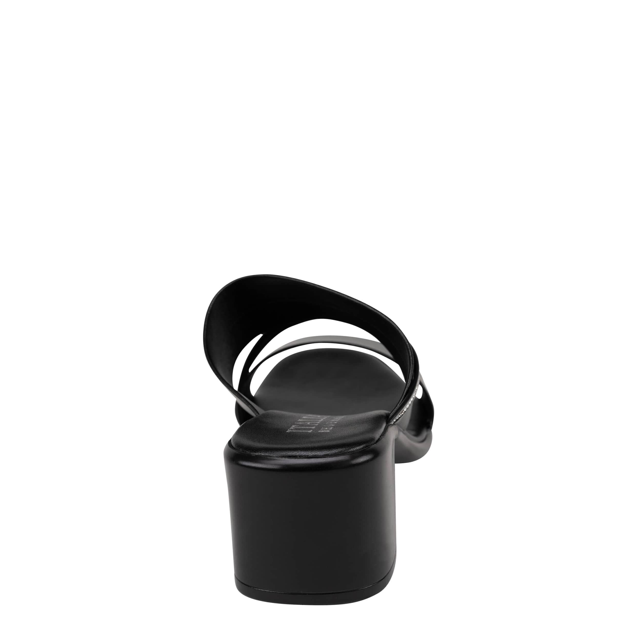 ITALIAN SHOEMAKERS-WOMENS COLETTY SLIDE SANDAL-BLACK & 