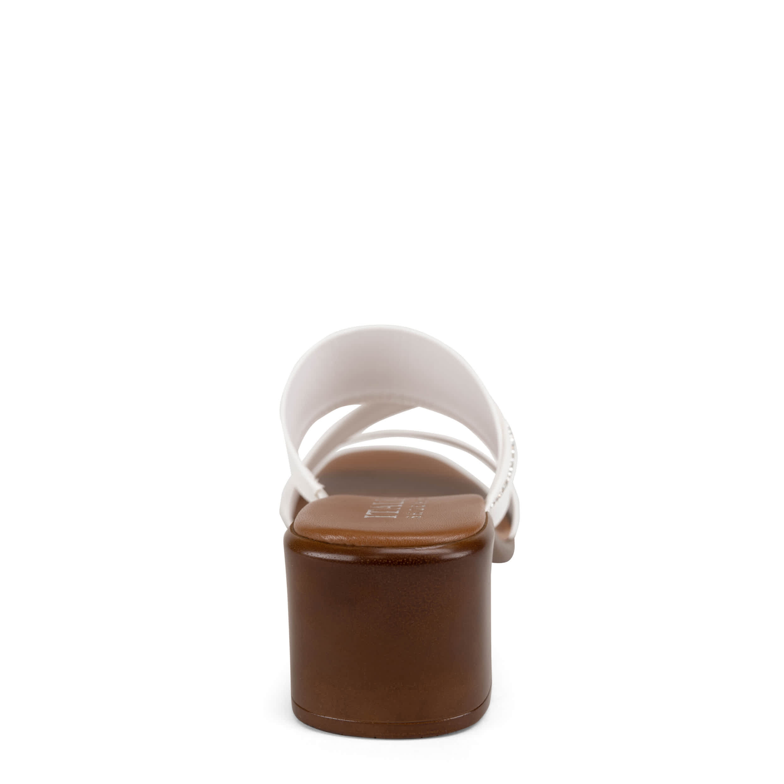 ITALIAN SHOEMAKERS-WOMENS COLETTY SLIDE SANDAL-WHITE & 