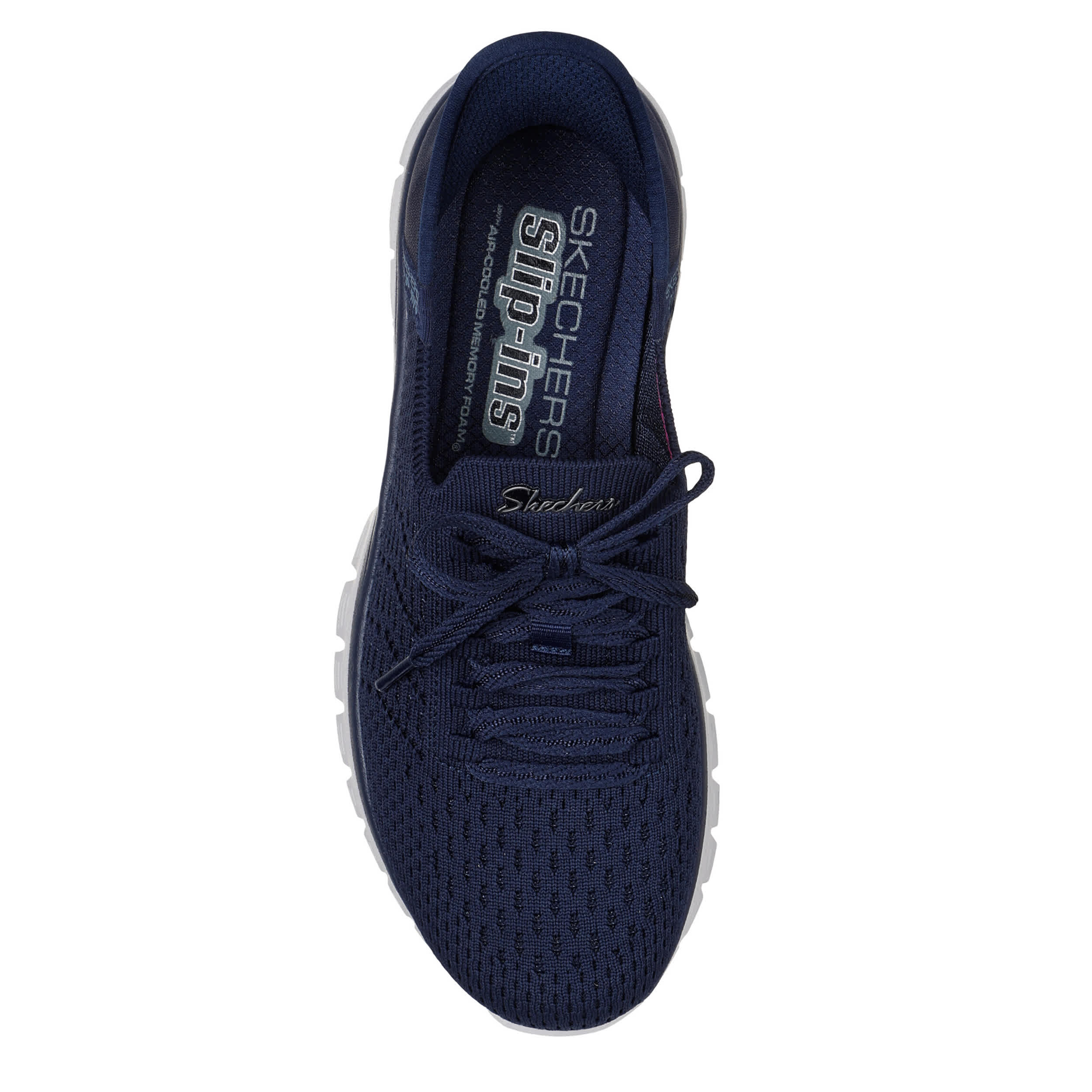 Navy Skechers Womens Slip-ins Graceful First Blush Sneaker | Rack