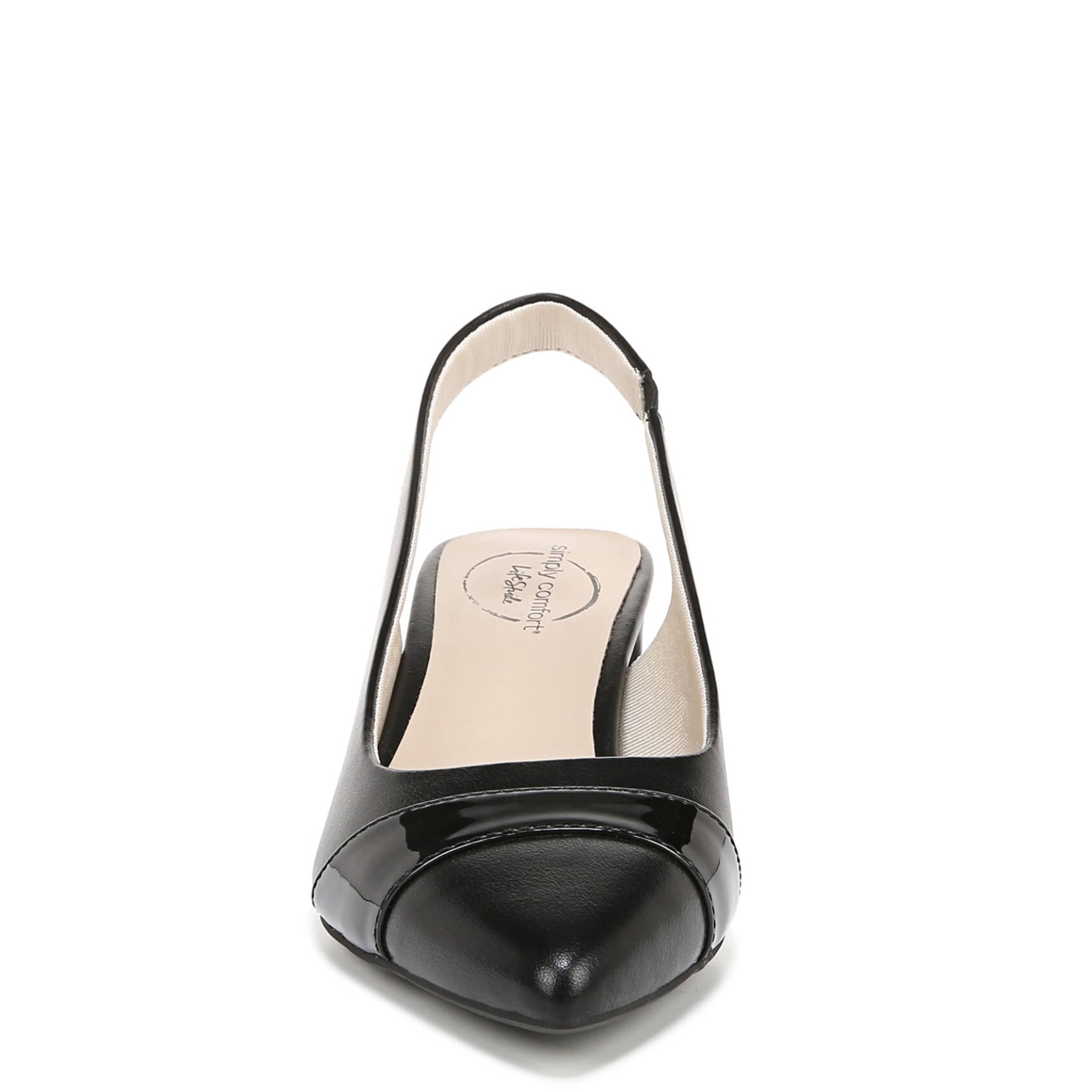 LIFESTRIDE-WOMENS MARCIA PUMP-BLACK & 