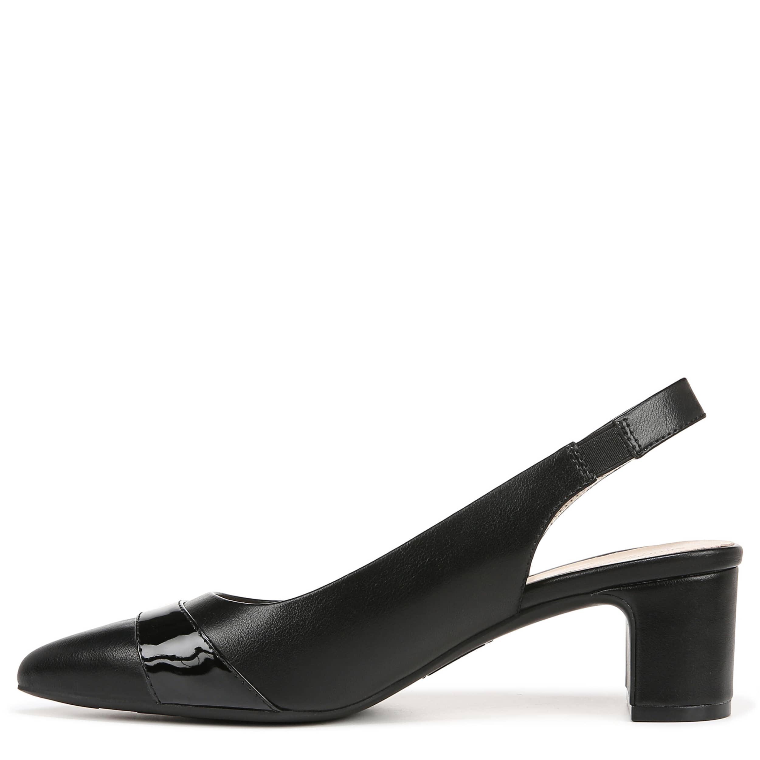 LIFESTRIDE-WOMENS MARCIA PUMP-BLACK & 