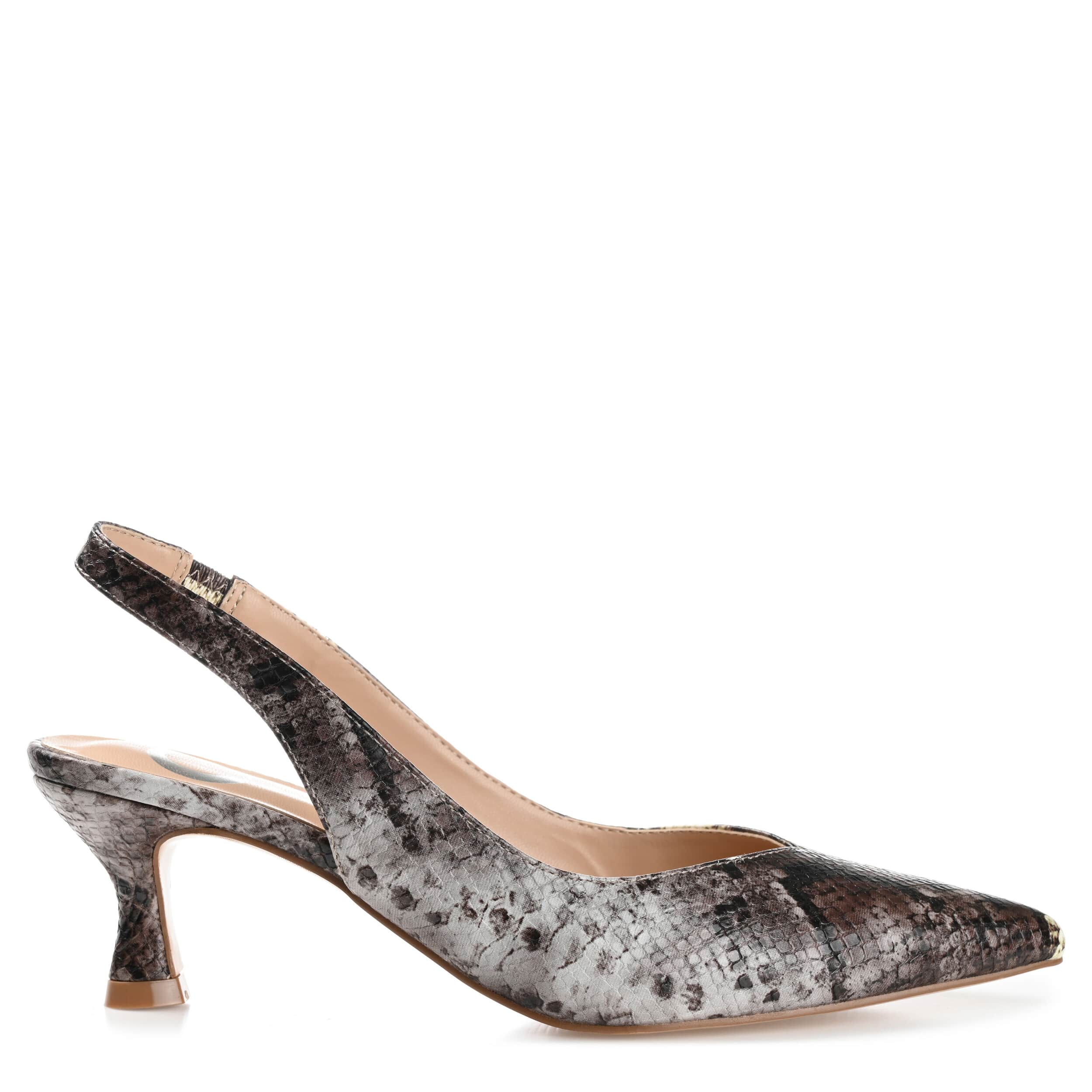 JOURNEE COLLECTION-WOMENS MIKOA WIDE PUMP-BROWN & 