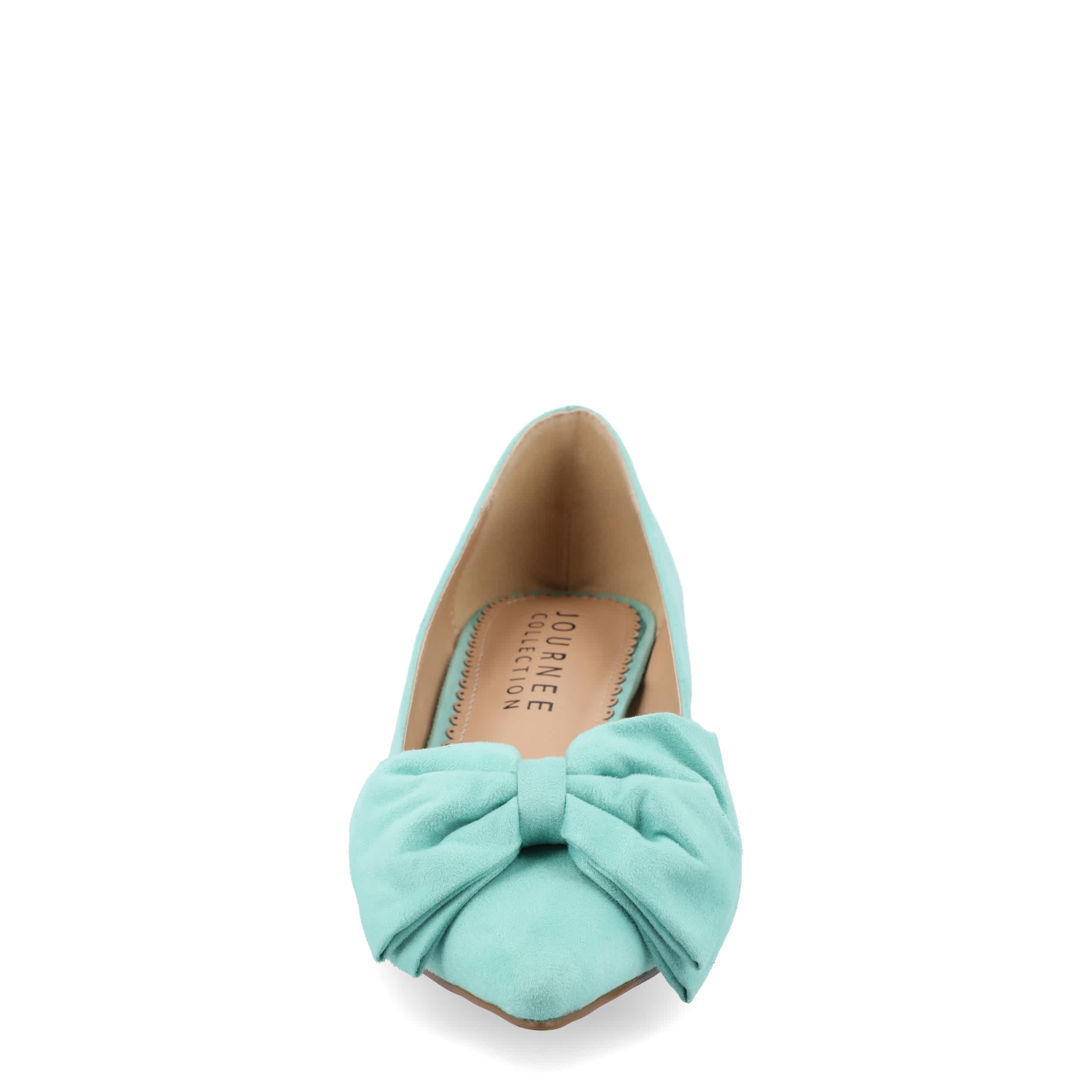JOURNEE COLLECTION-WOMENS ORANA WIDE PUMP-MINT & 