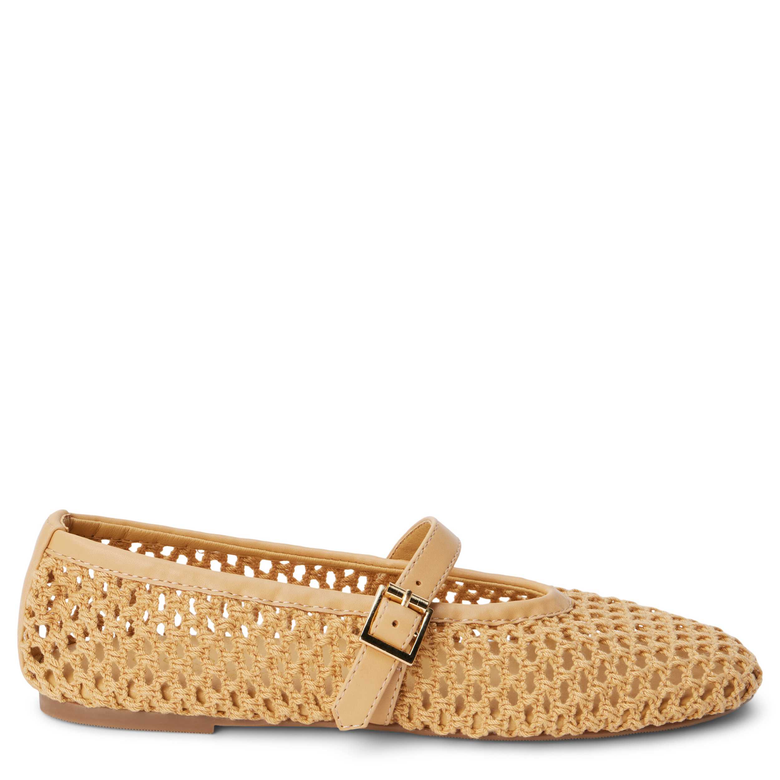 COCONUTS WOMENS MATISSE NOLITA CASUAL FLAT MARY JANE - NATURAL