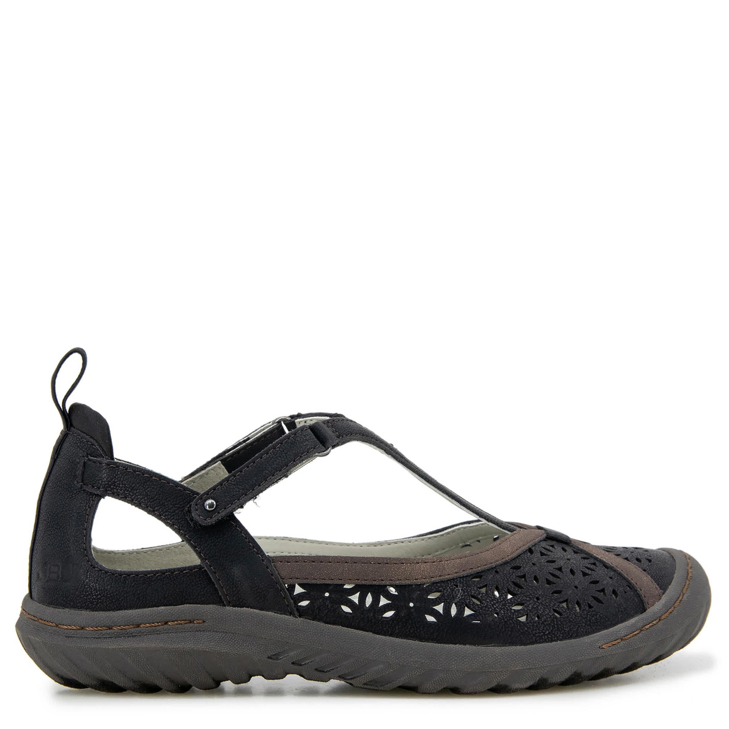 JBU-WOMENS DAFFODIL FLAT-BLACK & 