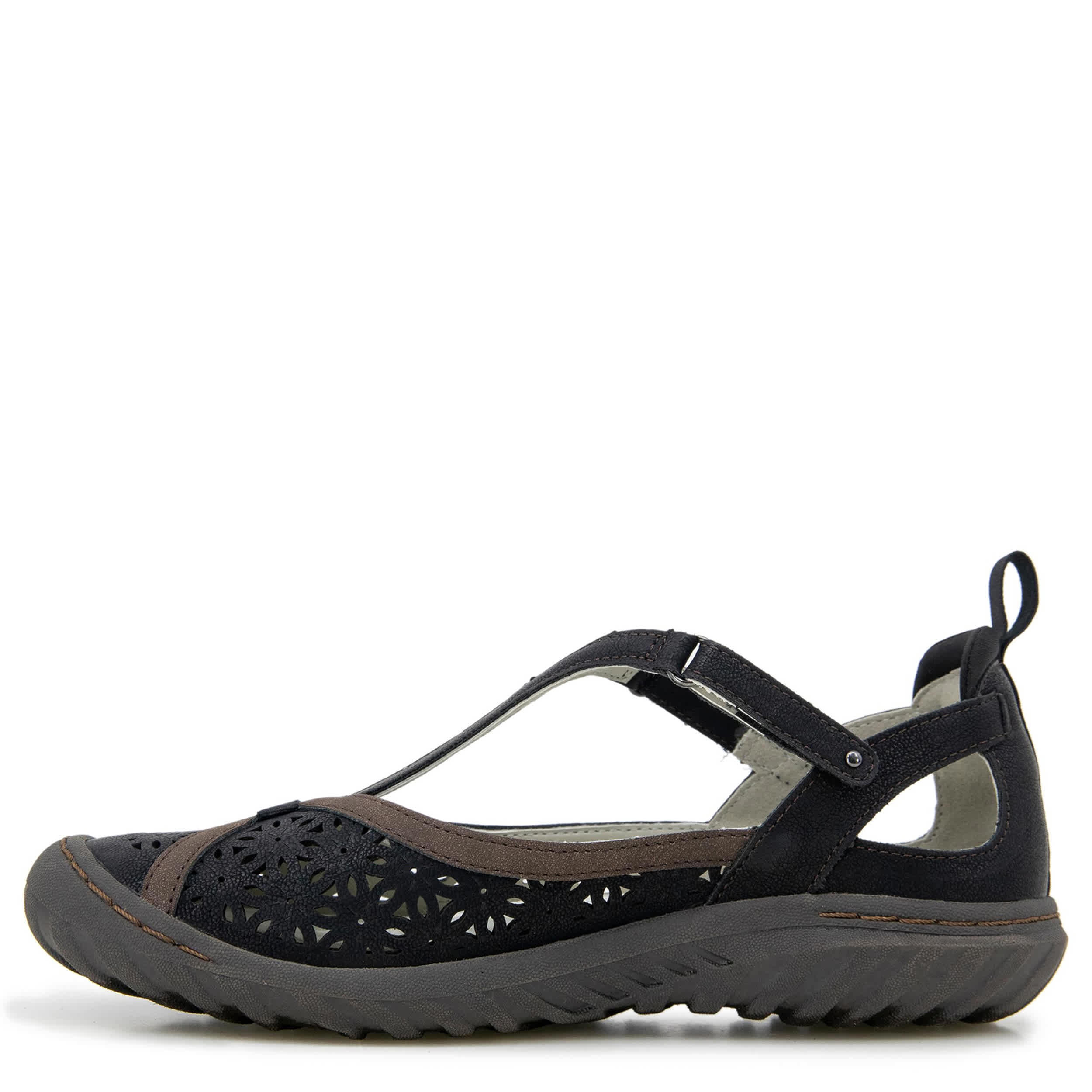 JBU-WOMENS DAFFODIL FLAT-BLACK & 