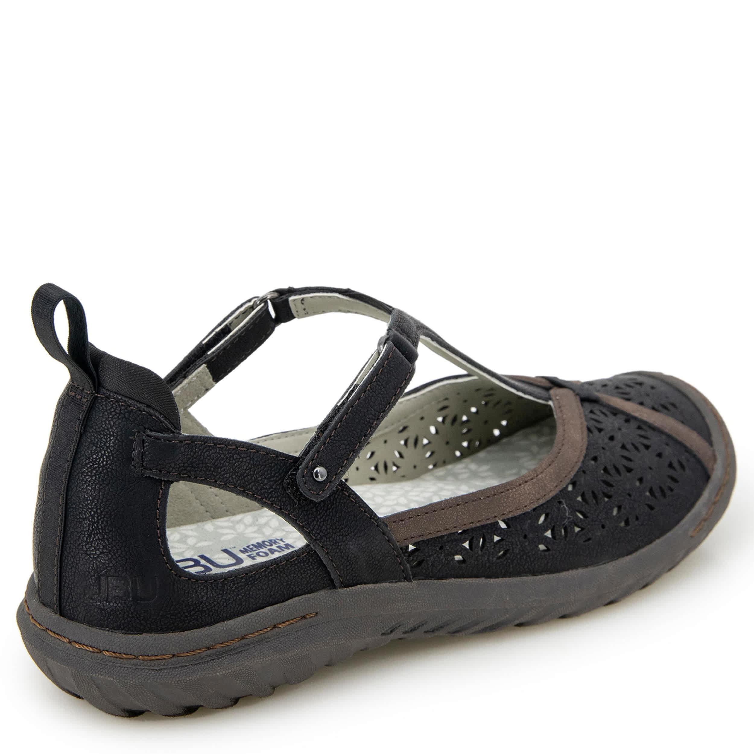 JBU-WOMENS DAFFODIL FLAT-BLACK & 
