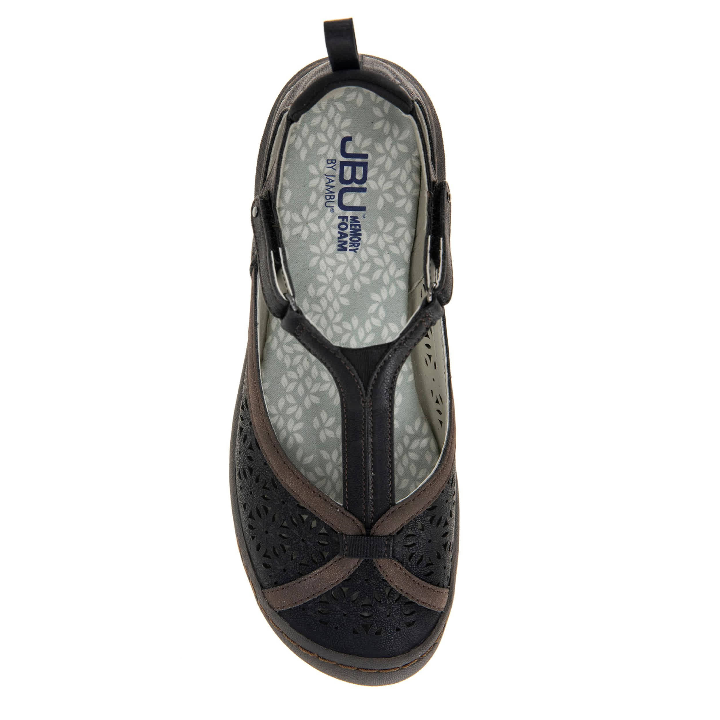 JBU-WOMENS DAFFODIL FLAT-BLACK & 