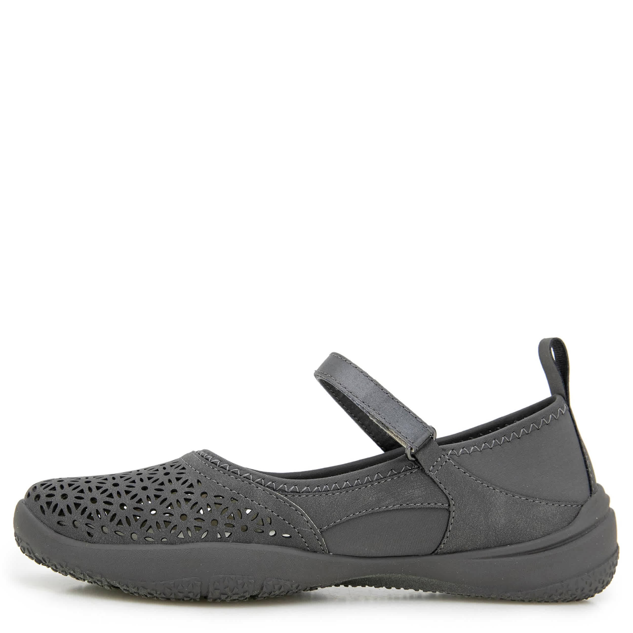 JBU-WOMENS DANDELION MARY JANE FLAT-GREY & 