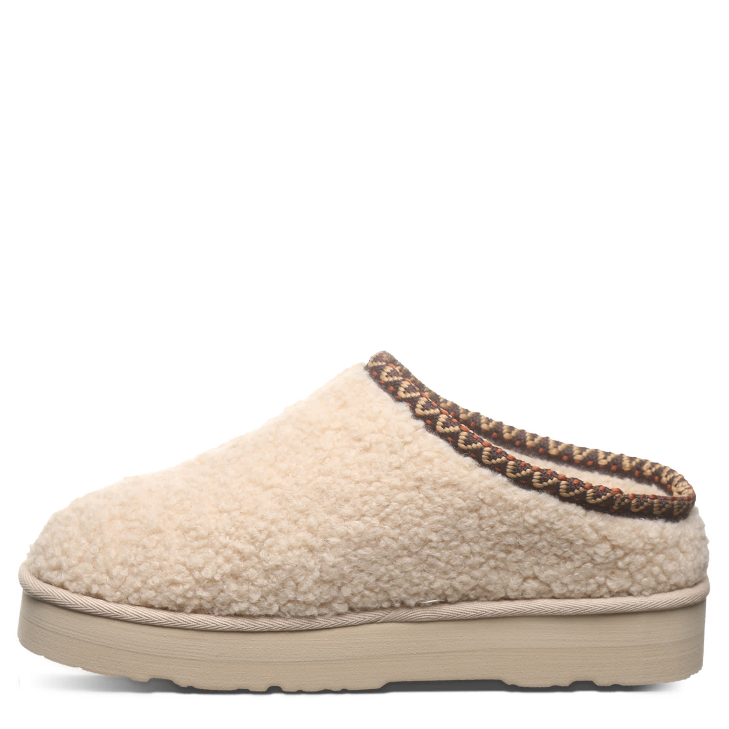 BEARPAW WOMENS SNUGGLE MARTIS SLIPPER - NATURAL