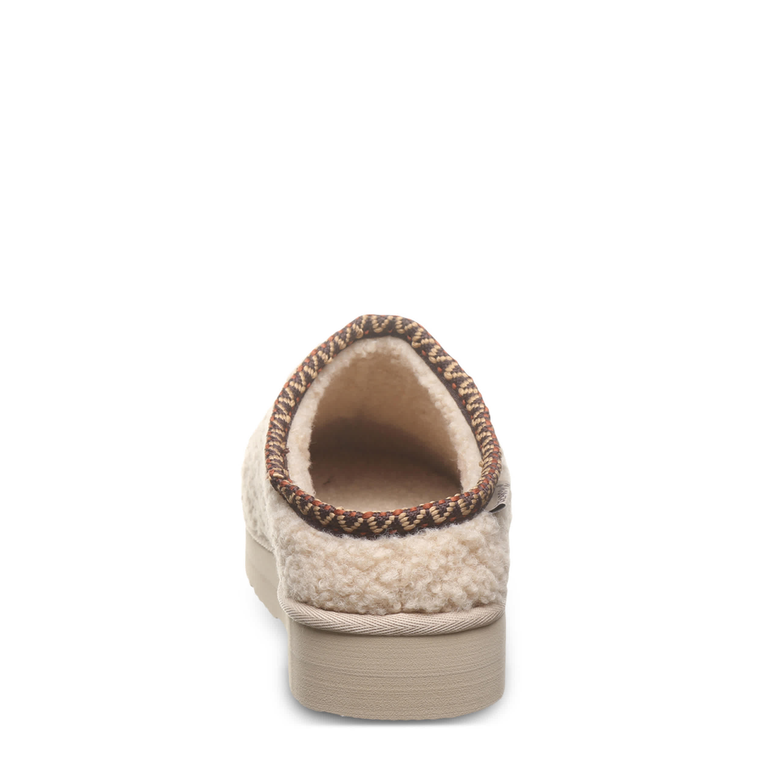 BEARPAW WOMENS SNUGGLE MARTIS SLIPPER - NATURAL