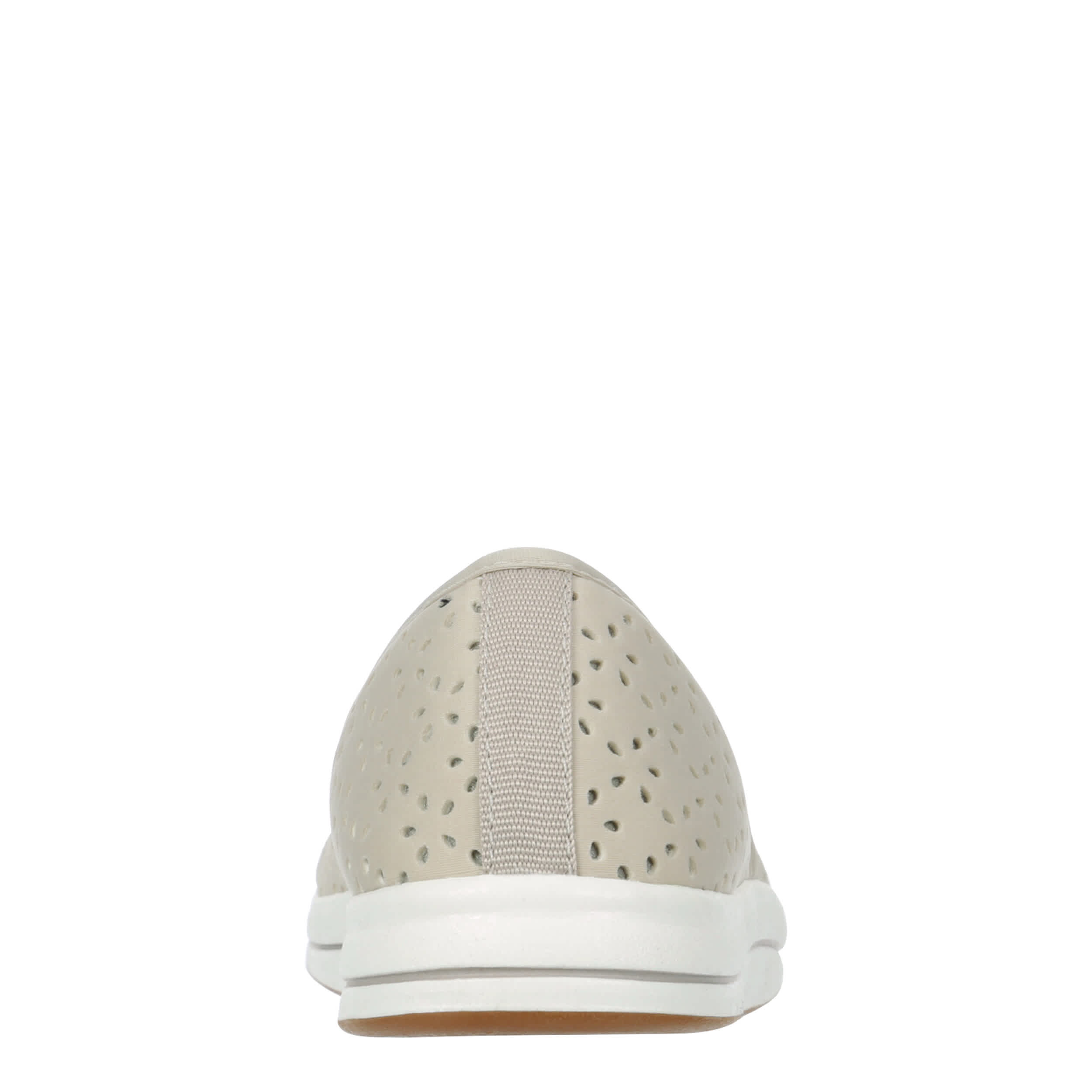 CLARKS-WOMENS BREEZE EMILY SLIP ON SNEAKER-TAUPE & 