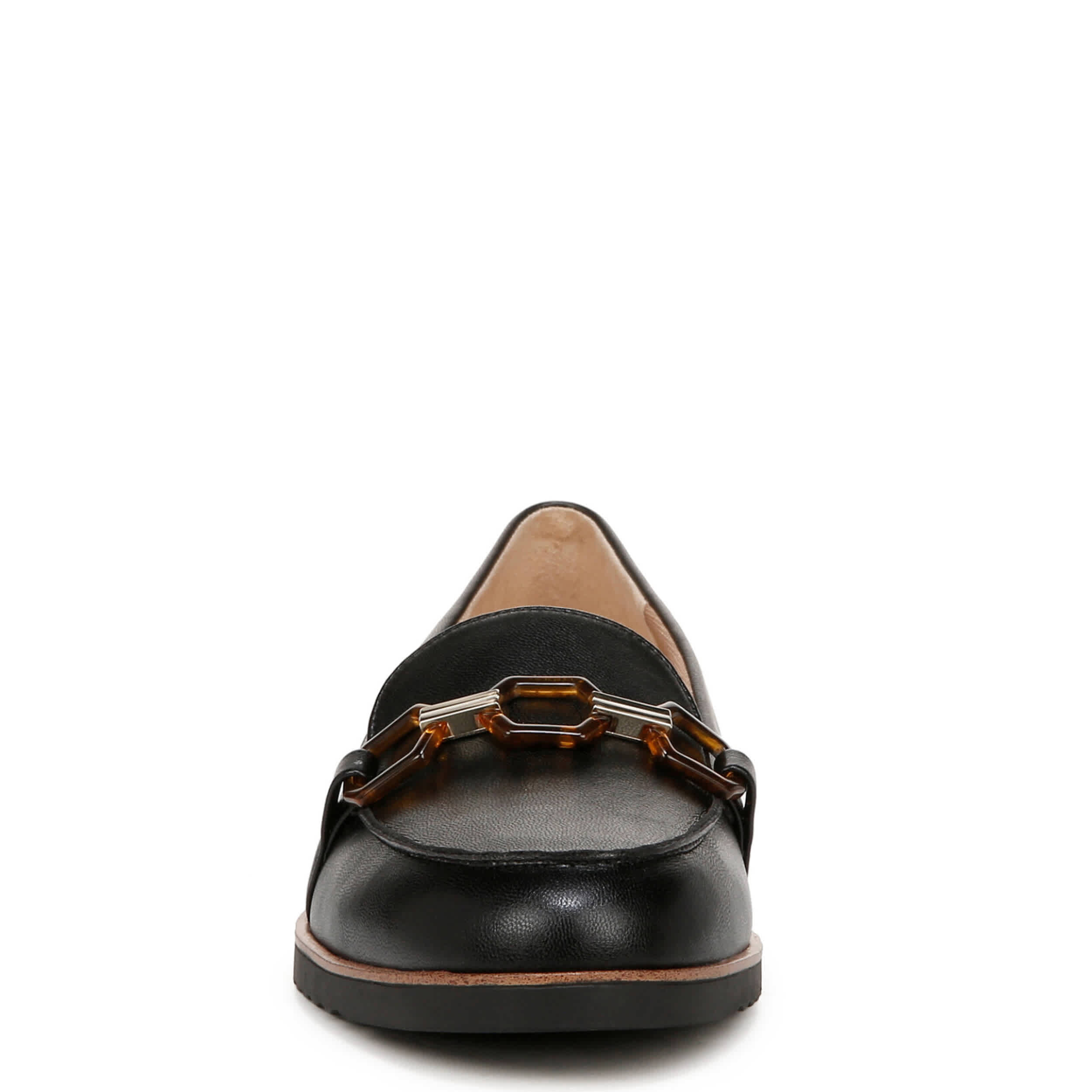 LifeStride Zee Loafer – Mocassino Donna In Nero, Taglia 40.5 Larga, Tacco 1,9 Cm, Suola Trazione