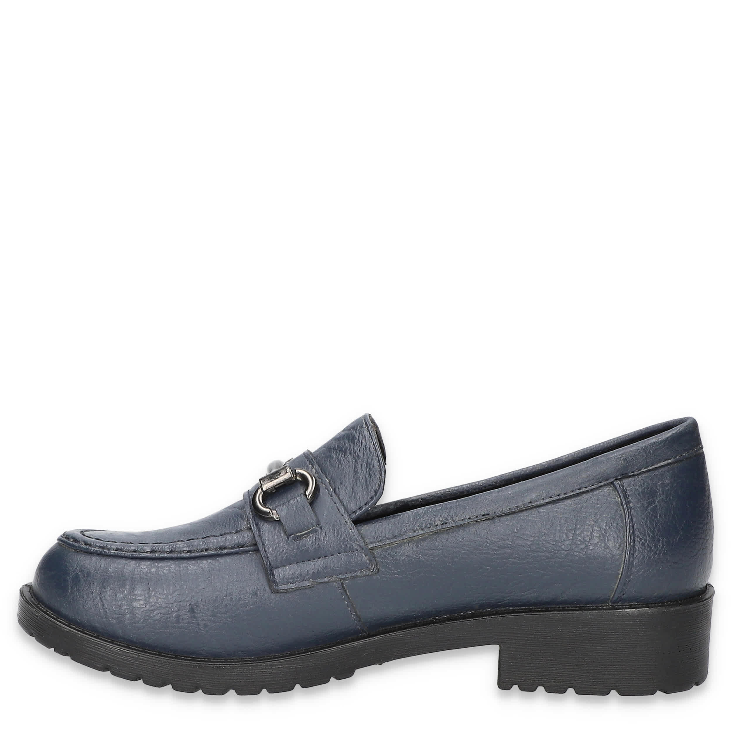 EASY STREET-WOMENS WITNEY LOAFER-NAVY & 