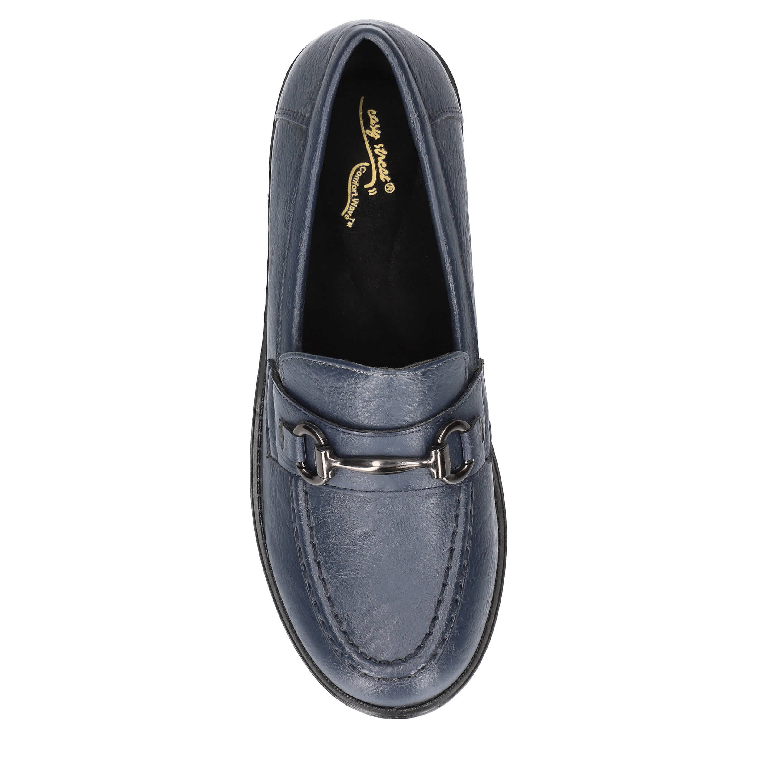 EASY STREET-WOMENS WITNEY LOAFER-NAVY & 