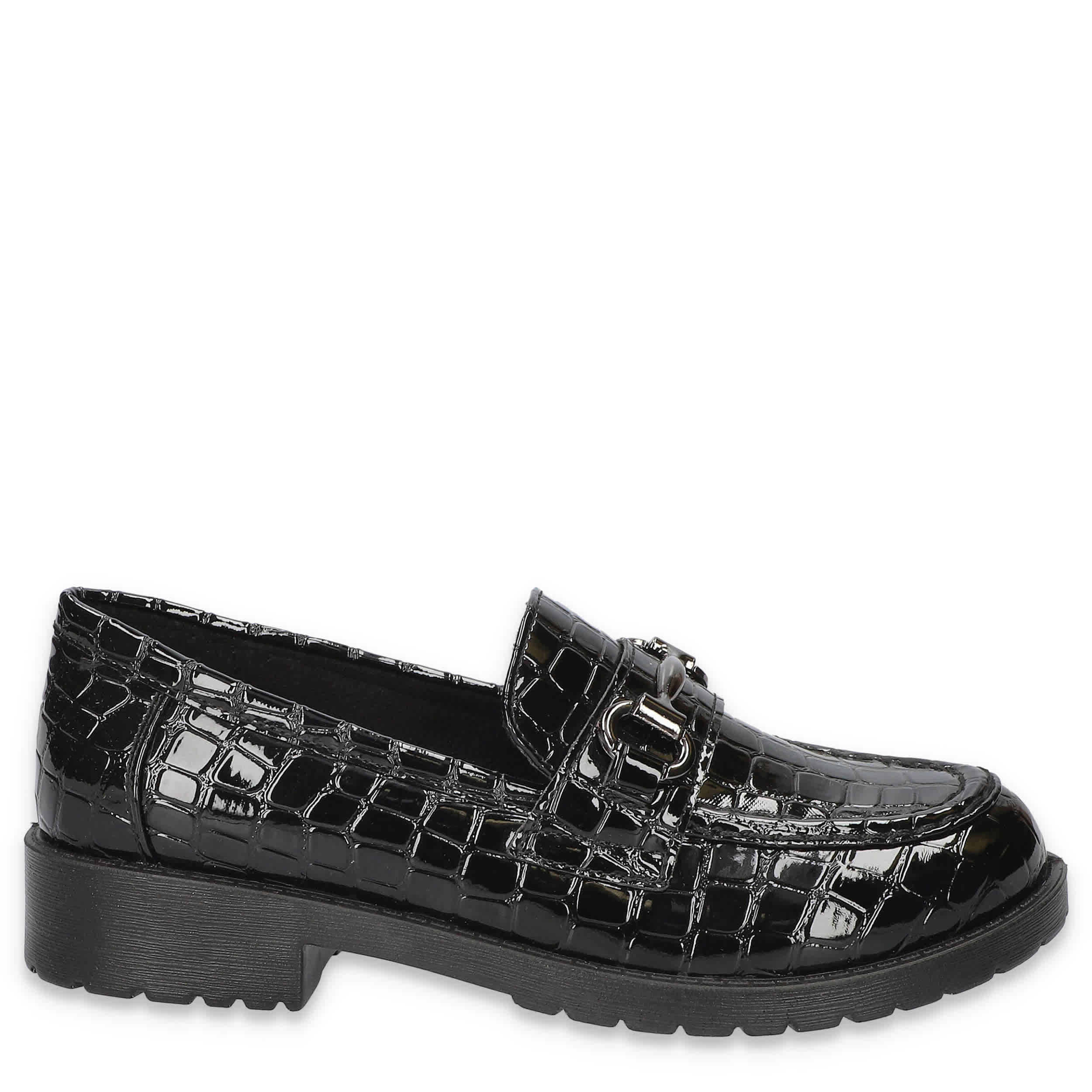 EASY STREET-WOMENS WITNEY LOAFER-BLACK & 