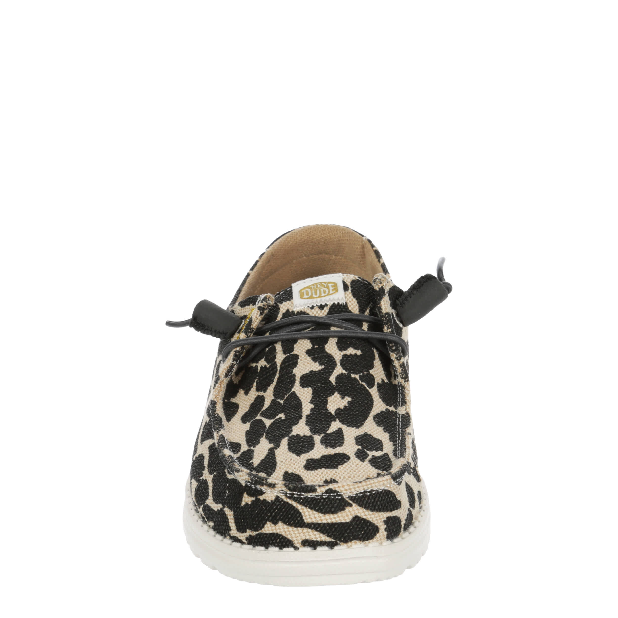 HEYDUDE WOMENS WENDY SLIP ON SNEAKER - LEOPARD