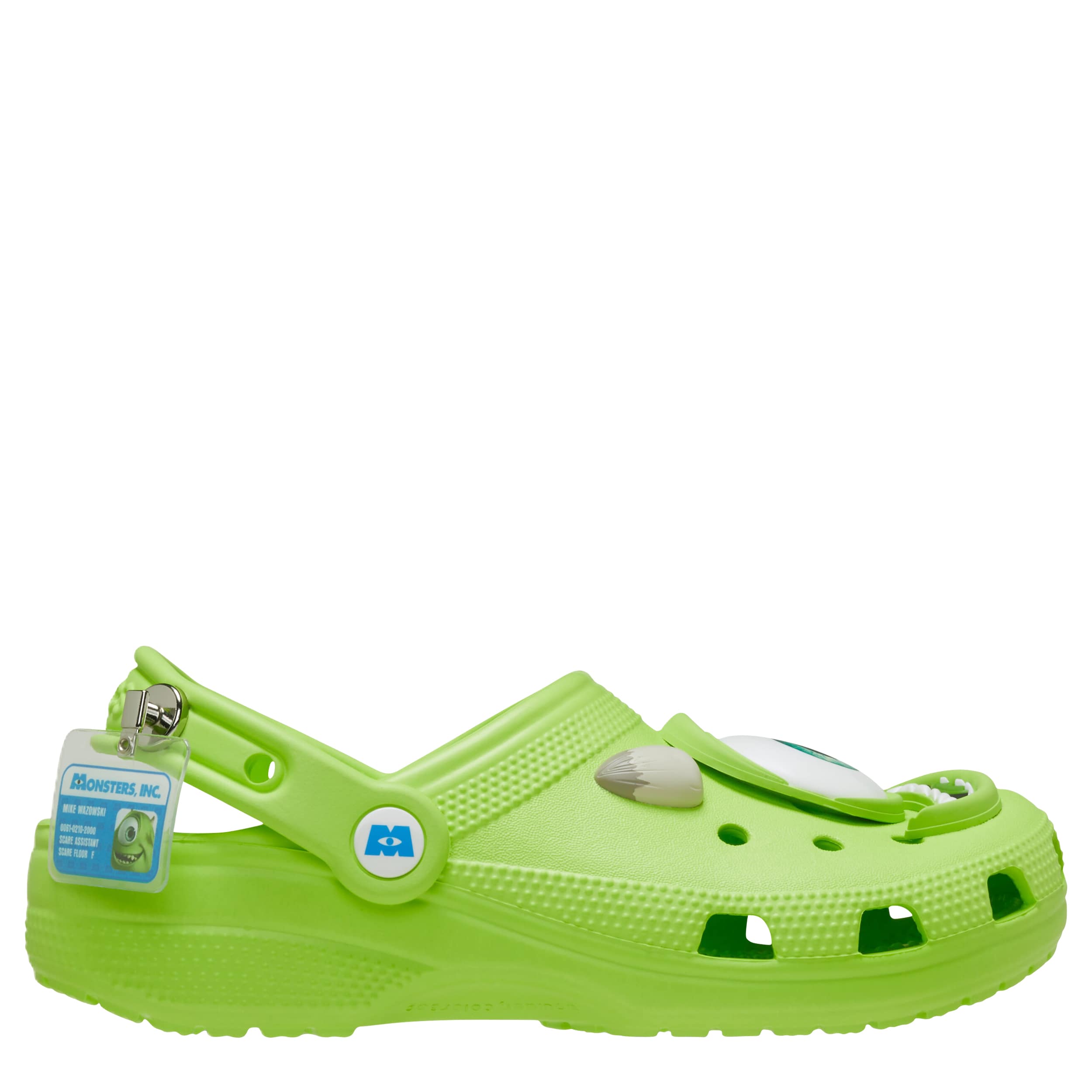 CROCS UNISEX MONSTERS INC MIKE CLASSIC CLOG - BRIGHT GREEN