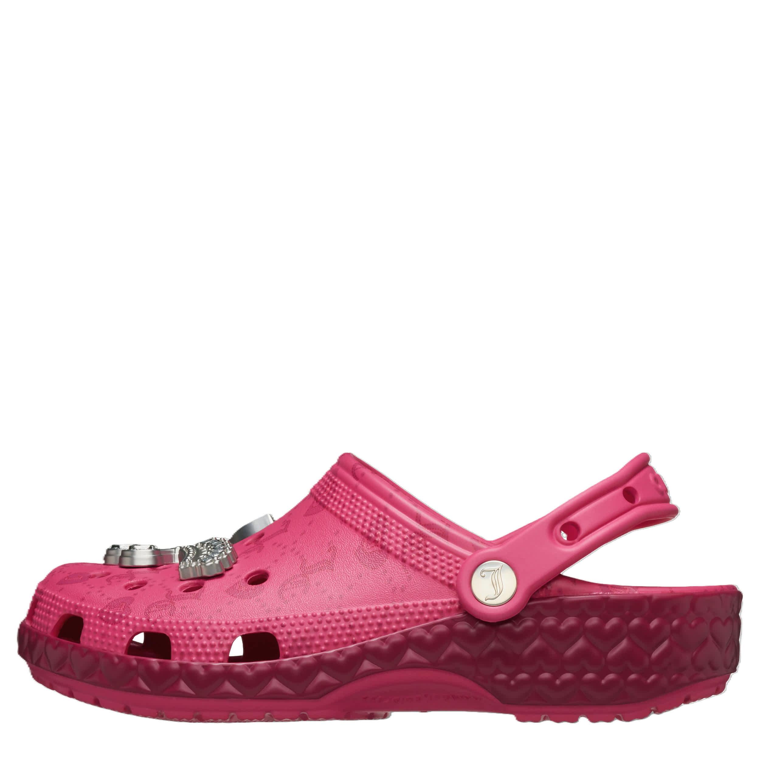 CROCS WOMENS JUICY COUTURE CLASSIC CLOG - PINK