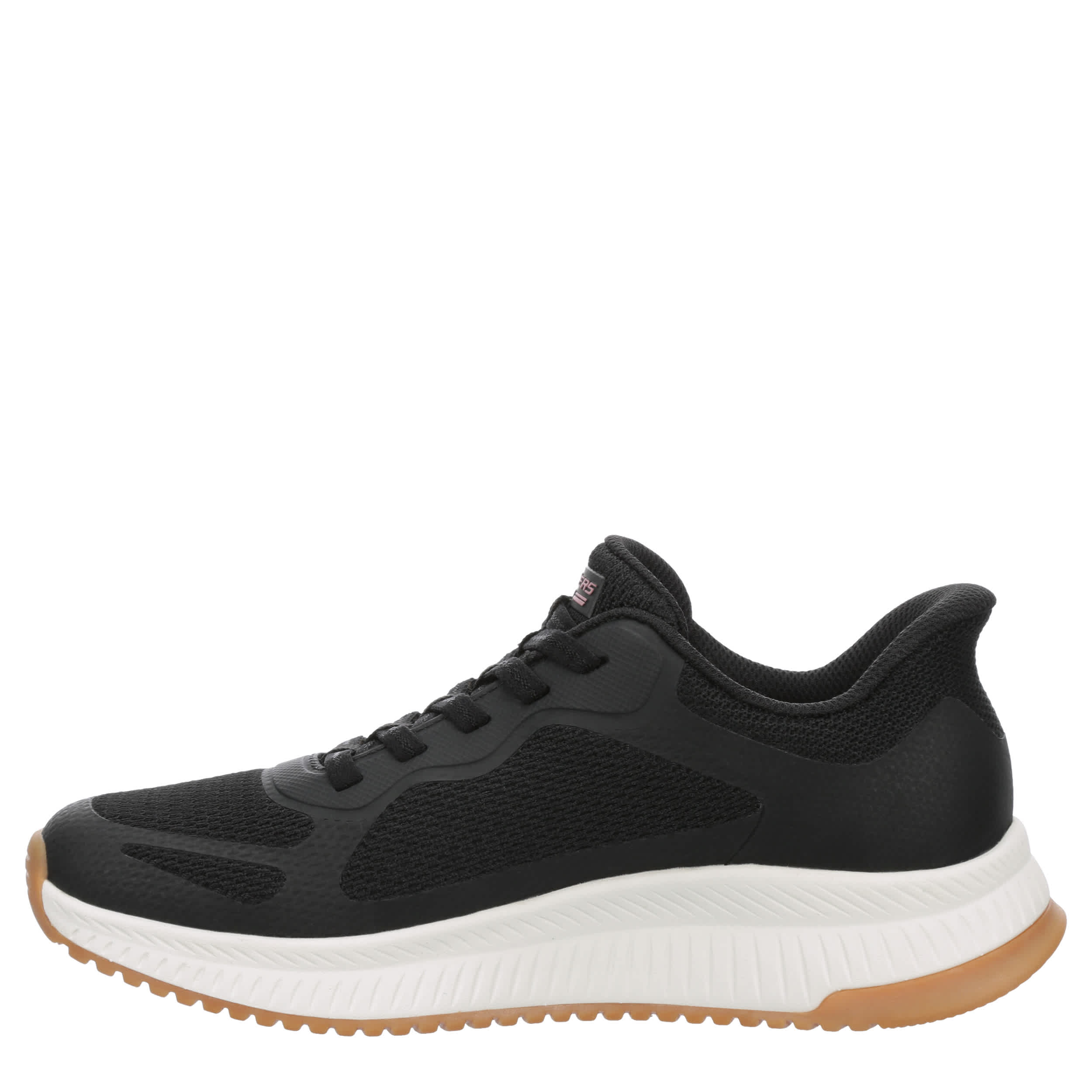 SKECHERS WOMENS SLIP-INS SQUAD 4 SNEAKER - WHITE