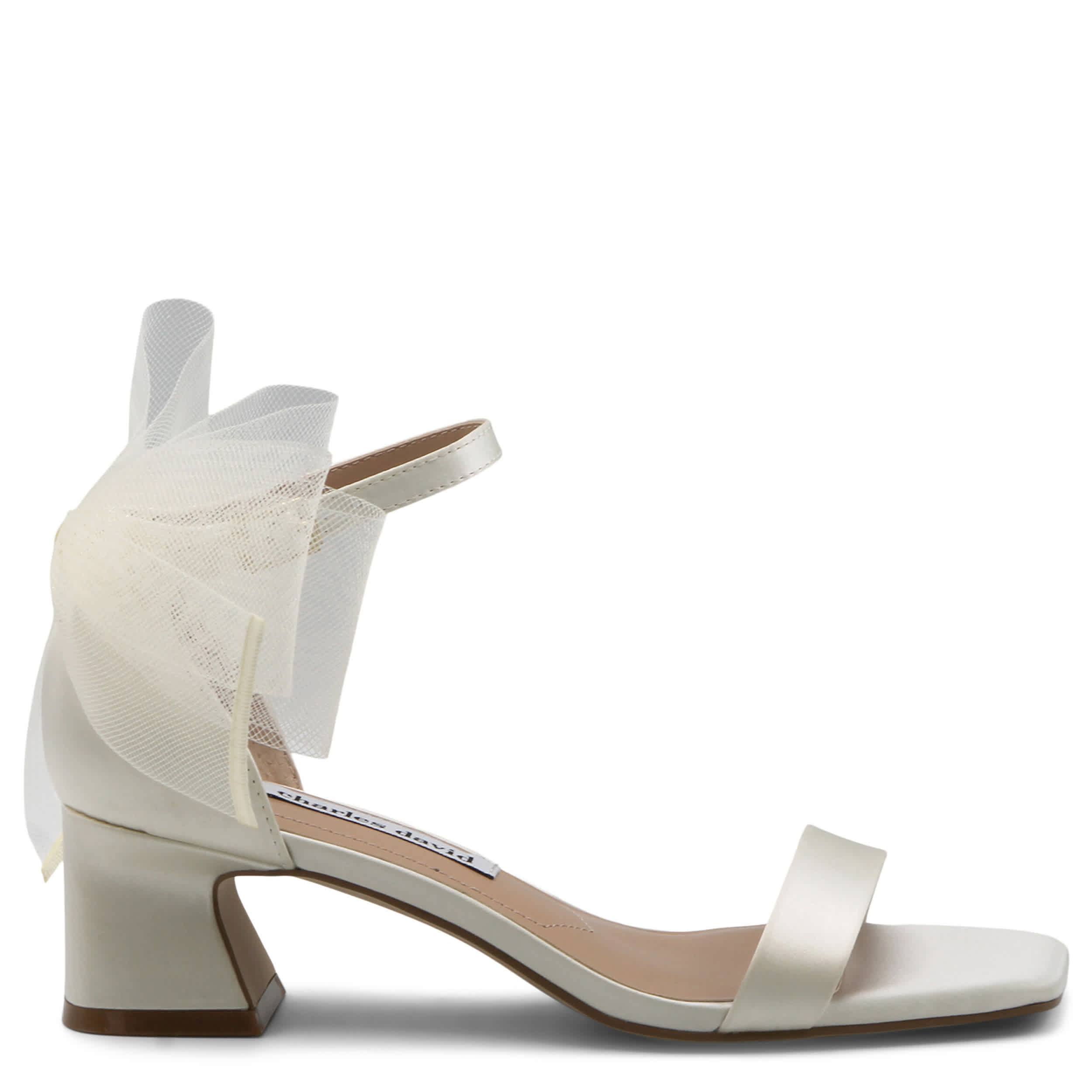 CHARLES DAVID WOMENS RILEY SANDAL - IVORY