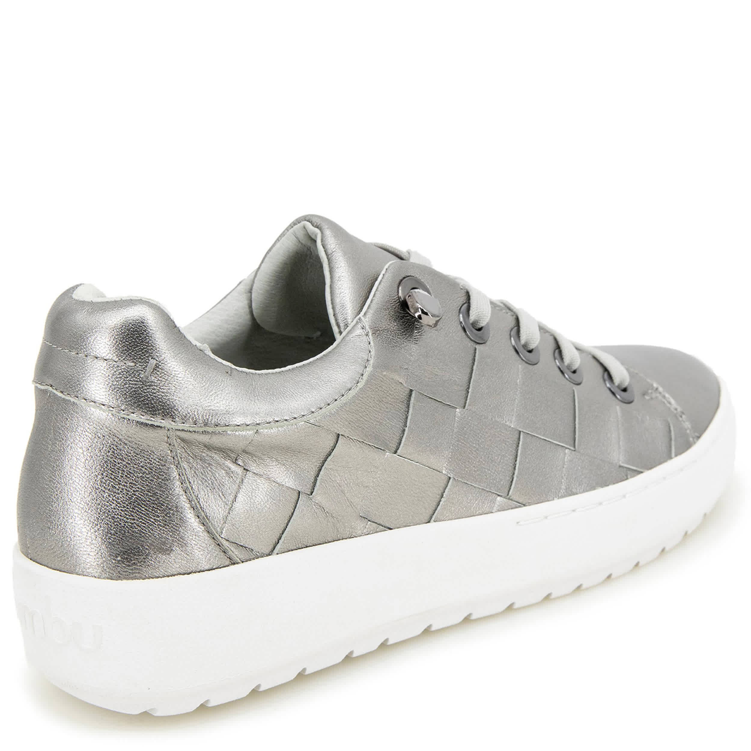 JAMBU-WOMENS CHLOE SNEAKER-MED METALLIC & 