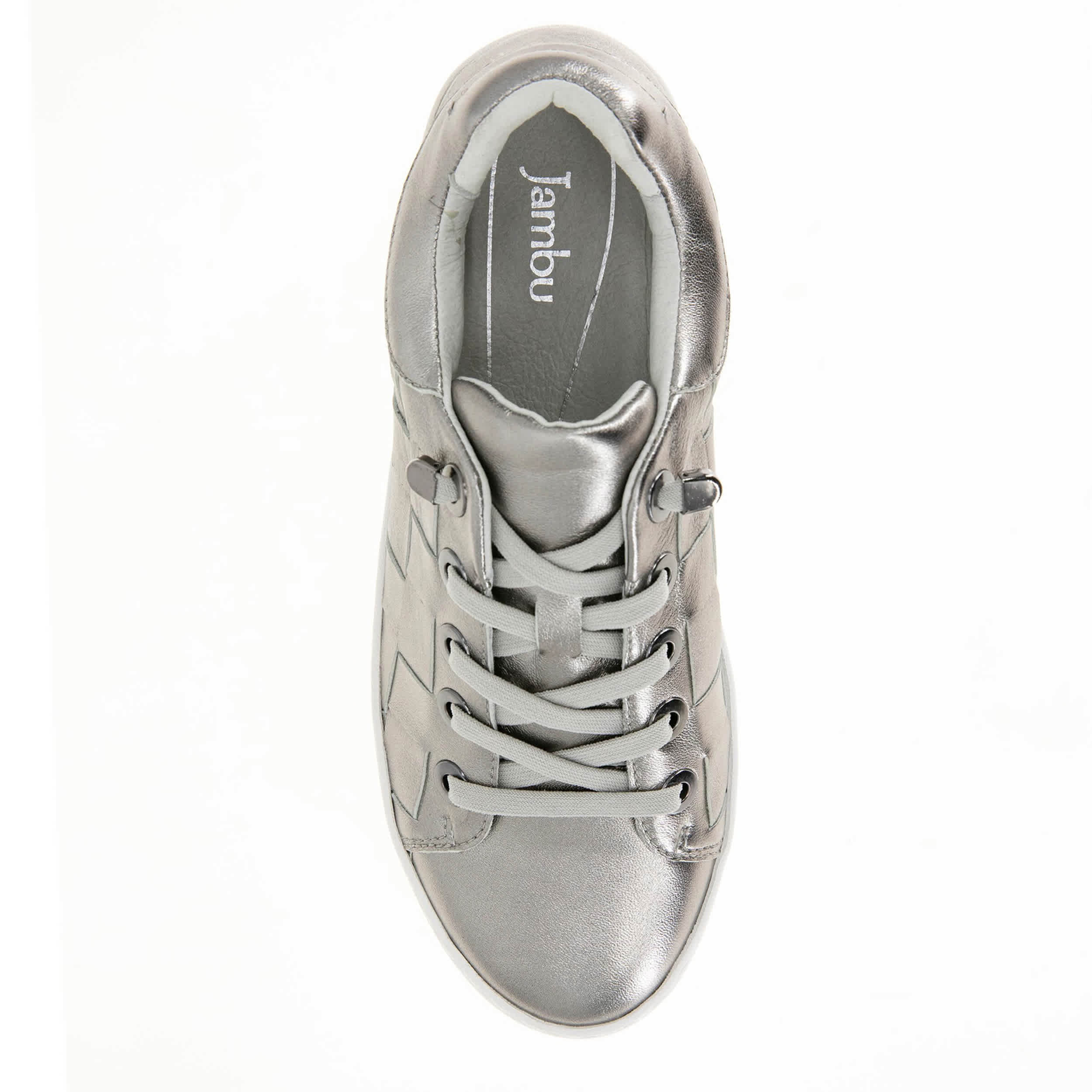 JAMBU-WOMENS CHLOE SNEAKER-MED METALLIC & 