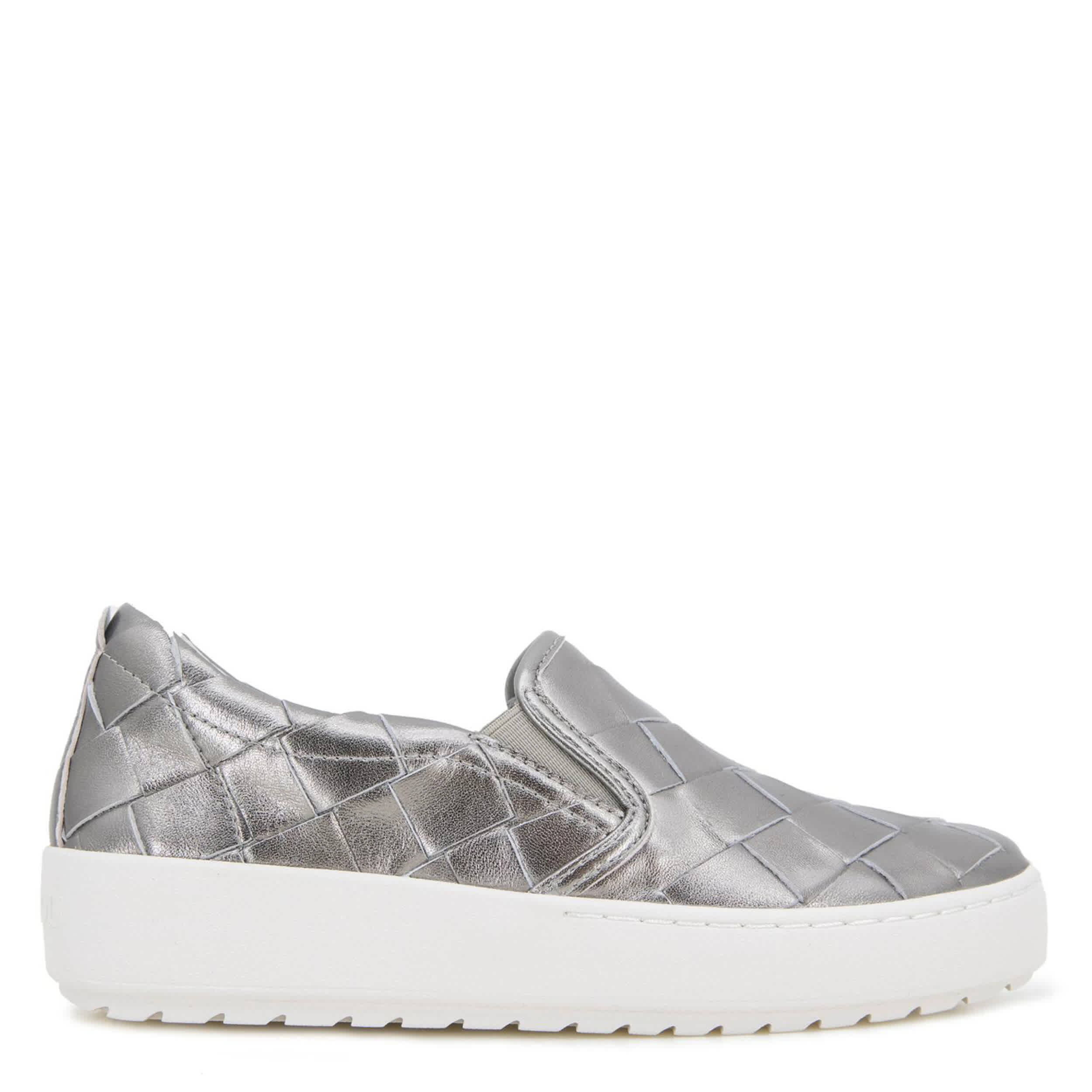 JAMBU-WOMENS CHARLOTTE SLIP ON SNEAKER-GREY & 