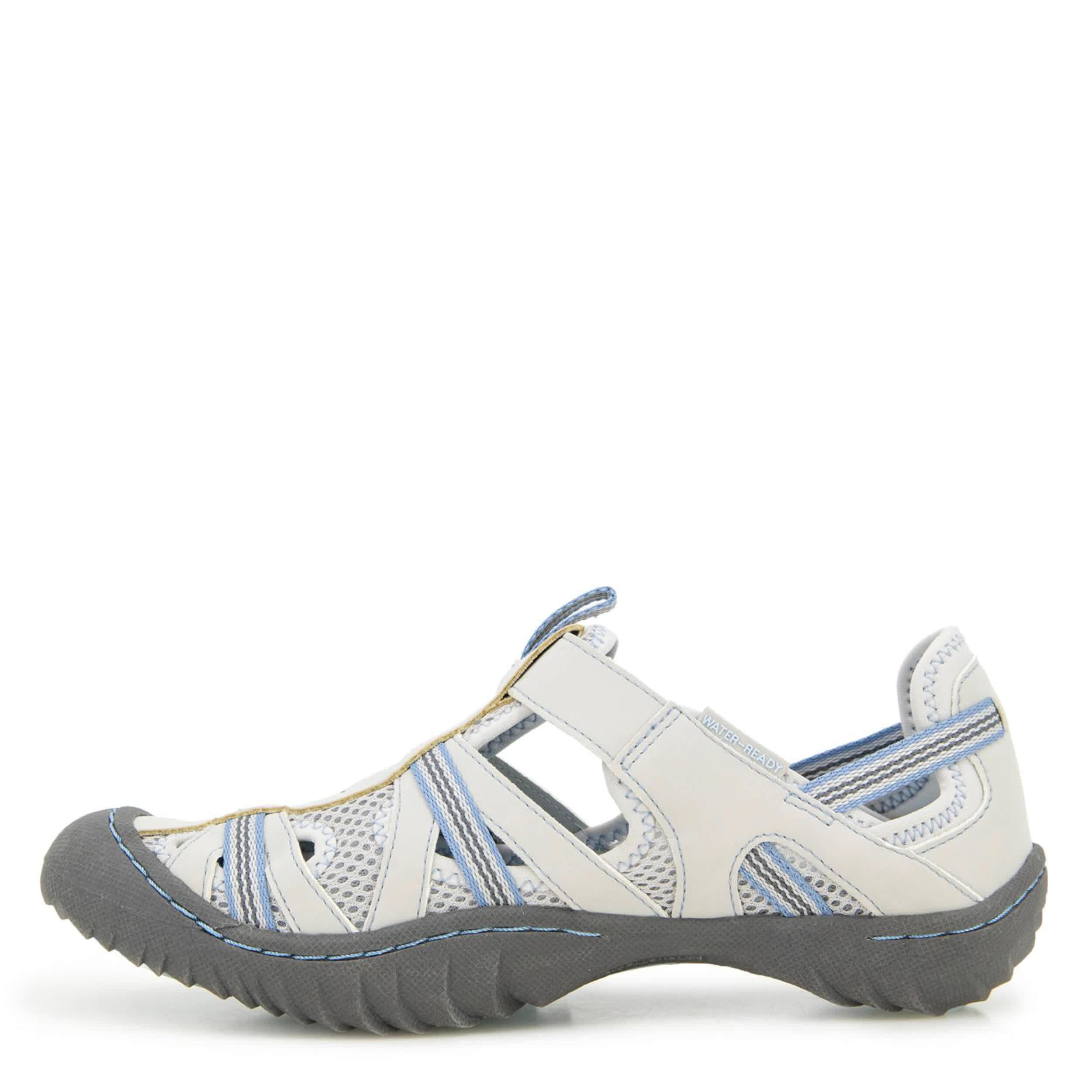 JBU-WOMENS REGIONAL SLIP ON WATER SHOE-PALE GREY & STONE