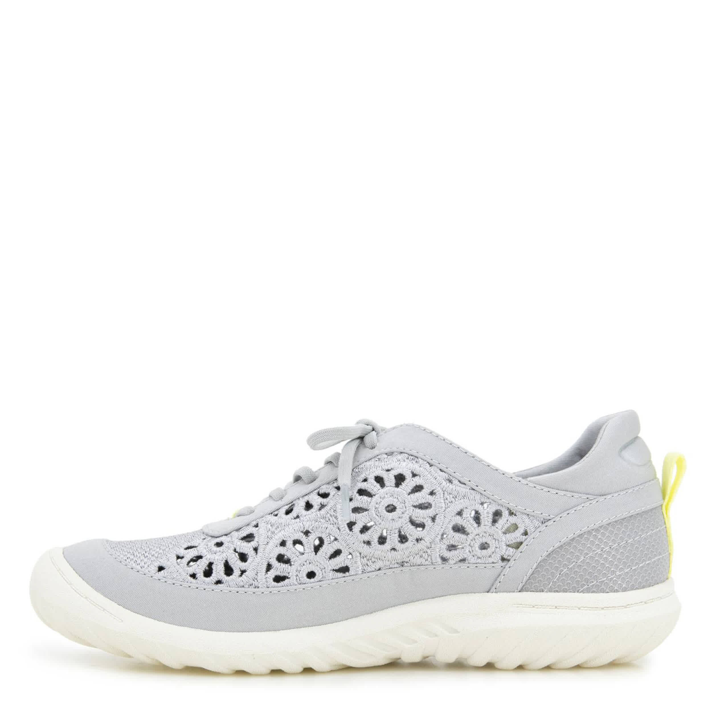 JBU-WOMENS SOLAR SNEAKER SLIP RESISTANT-PALE GREY & 