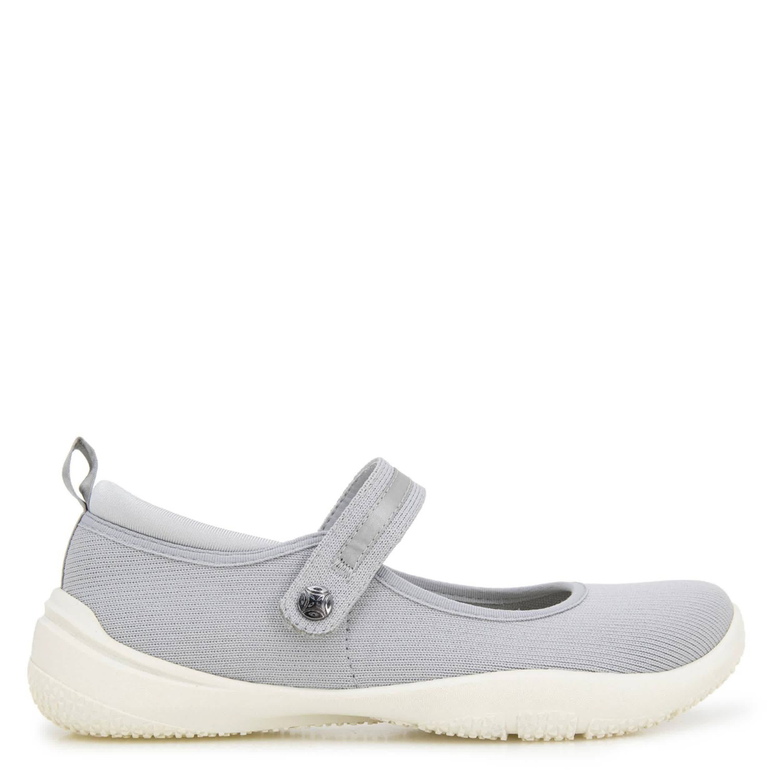 JBU-WOMENS MERRY MARY JANE-PALE GREY & 
