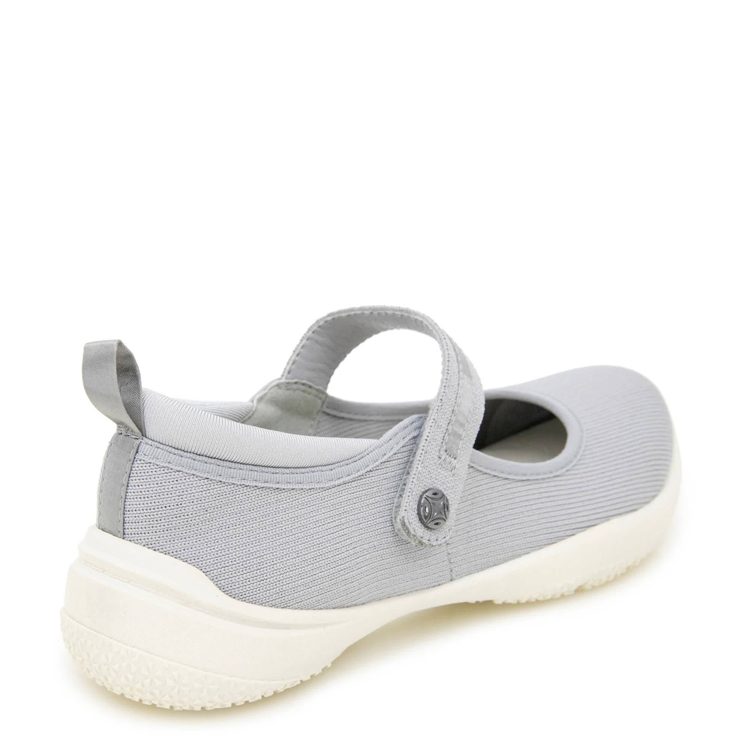 JBU-WOMENS MERRY MARY JANE-PALE GREY & 