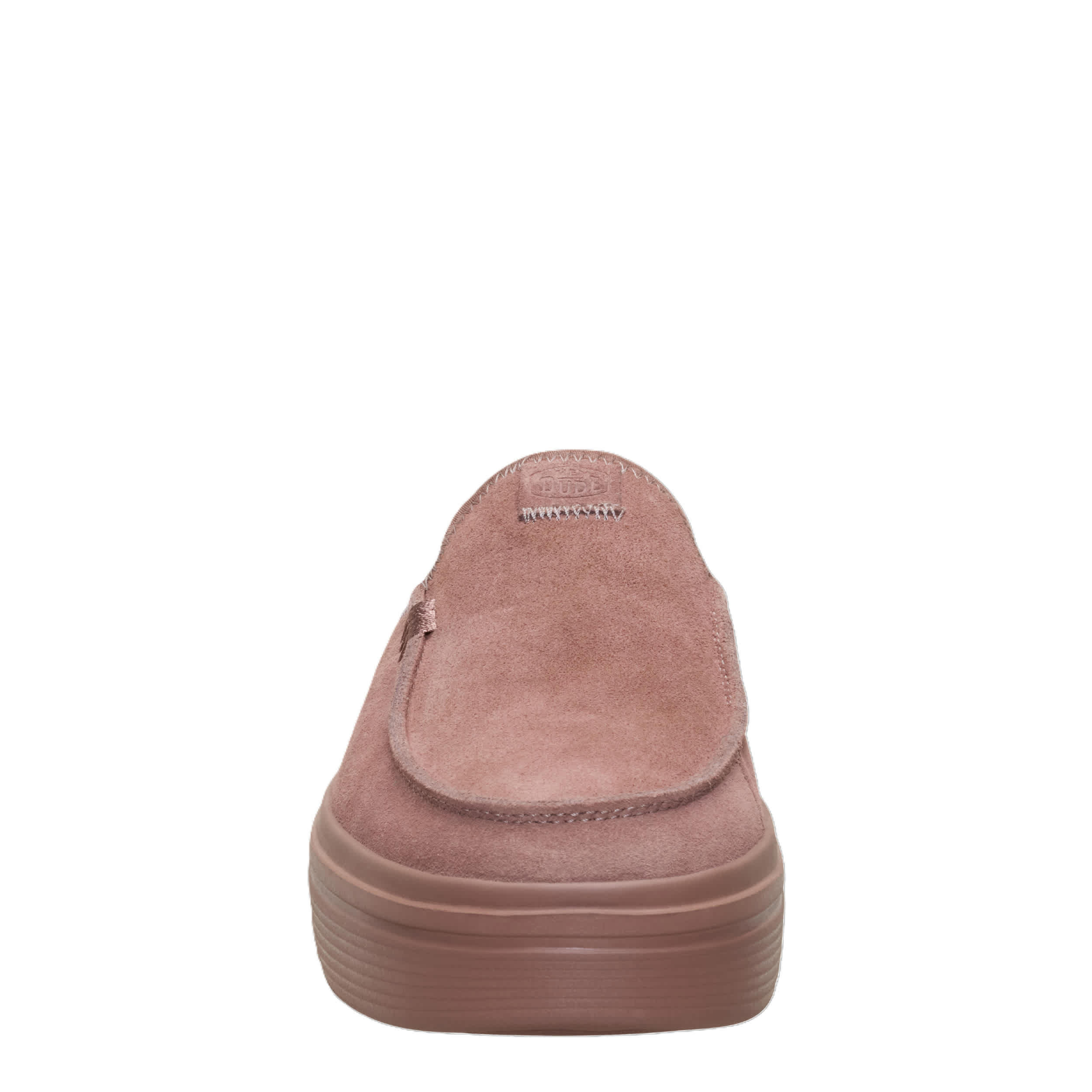HEYDUDE WOMENS AUSTIN LIFT SNEAKER - BROWN