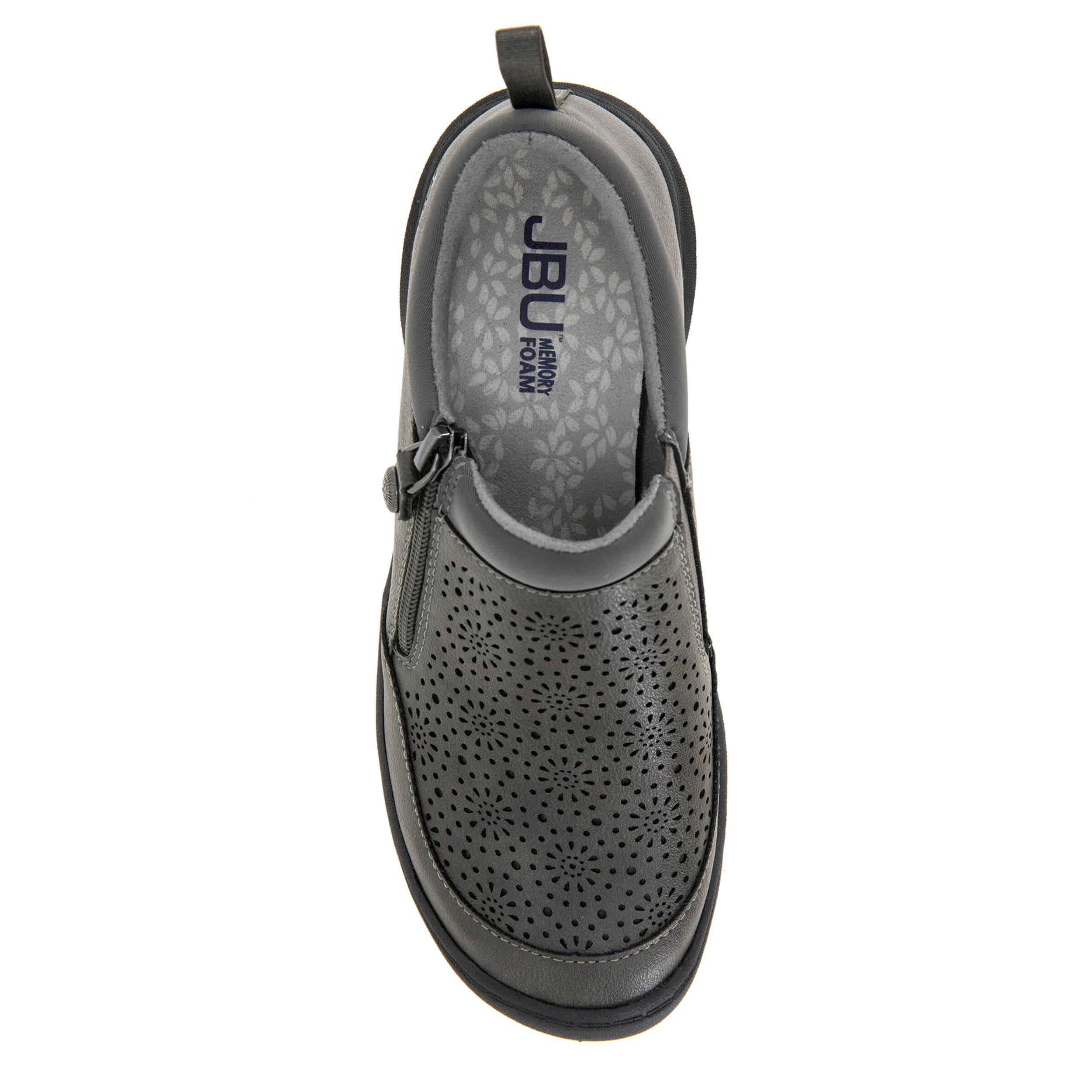 JBU-WOMENS AVERY SLIP ON CLOG-GREY & 