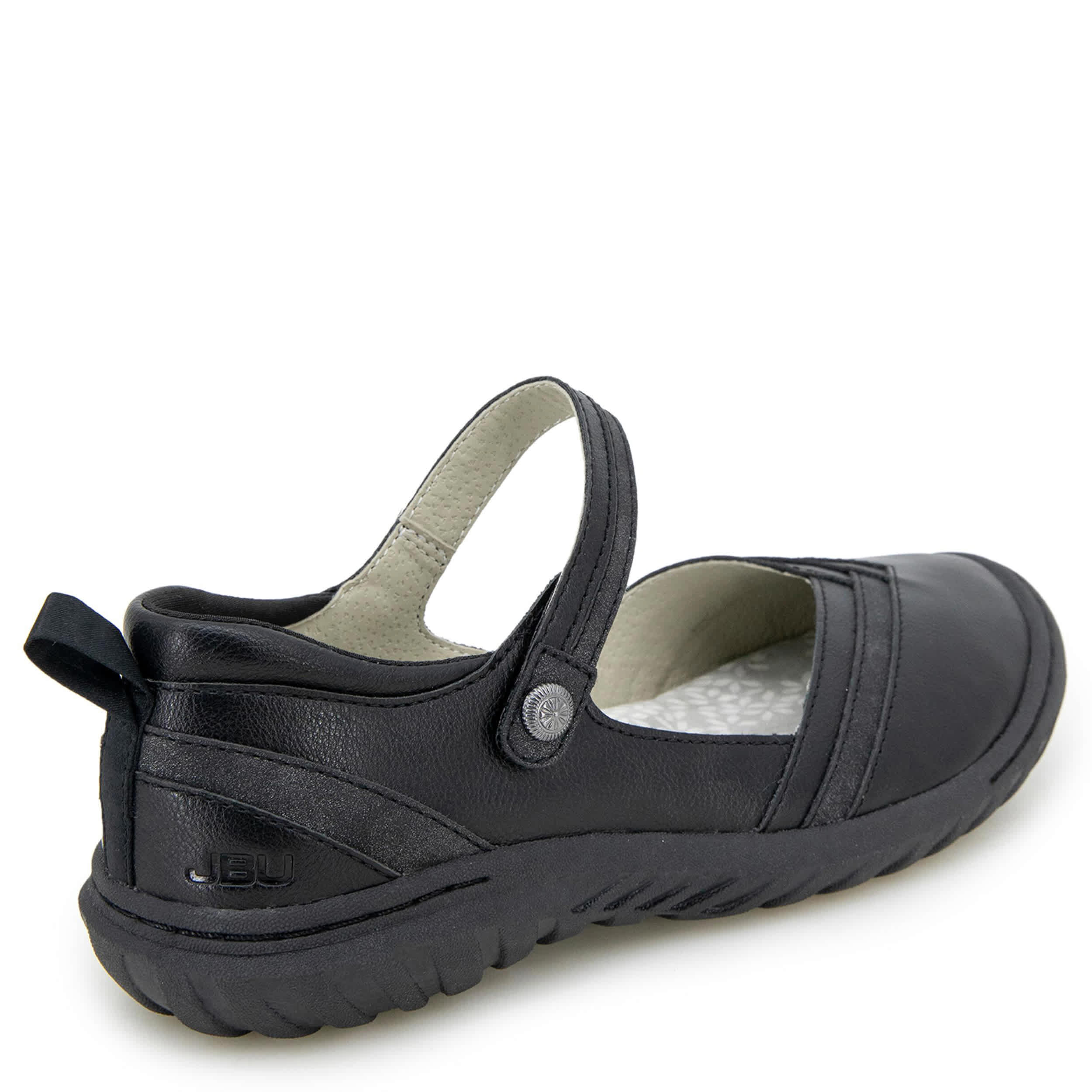 JBU-WOMENS RAVEN MARY JANE FLAT-BLACK & 