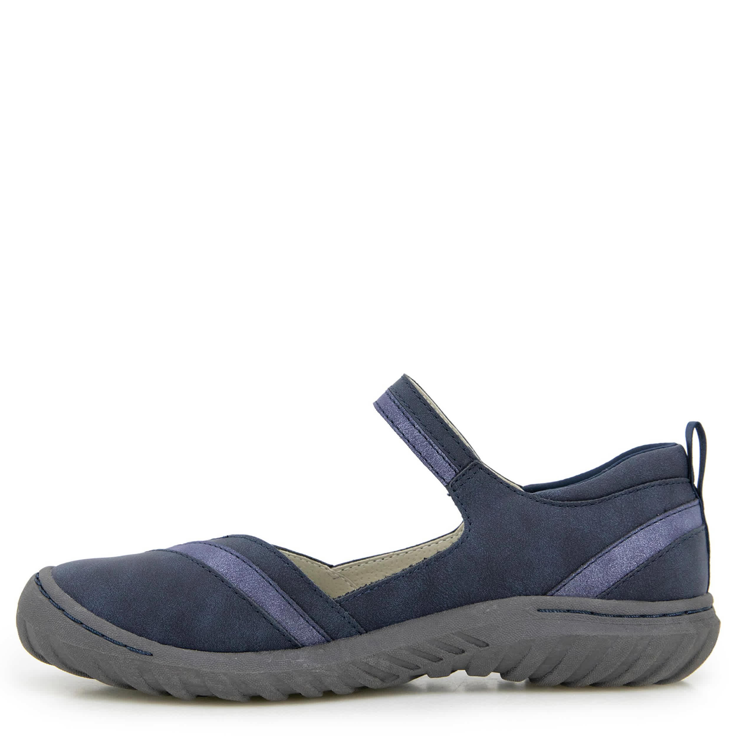 JBU-WOMENS RAVEN MARY JANE FLAT-NAVY & 