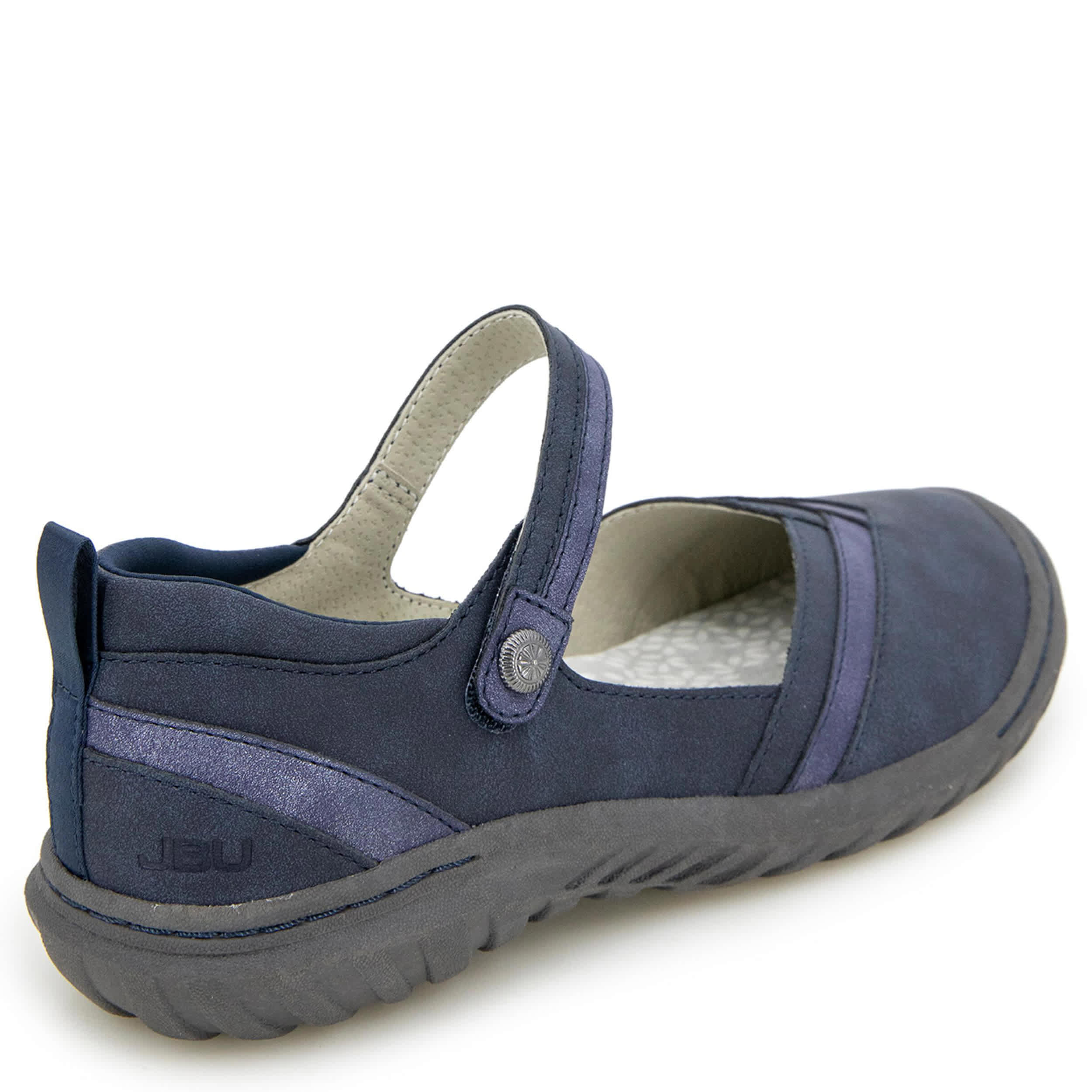 JBU-WOMENS RAVEN MARY JANE FLAT-NAVY & 