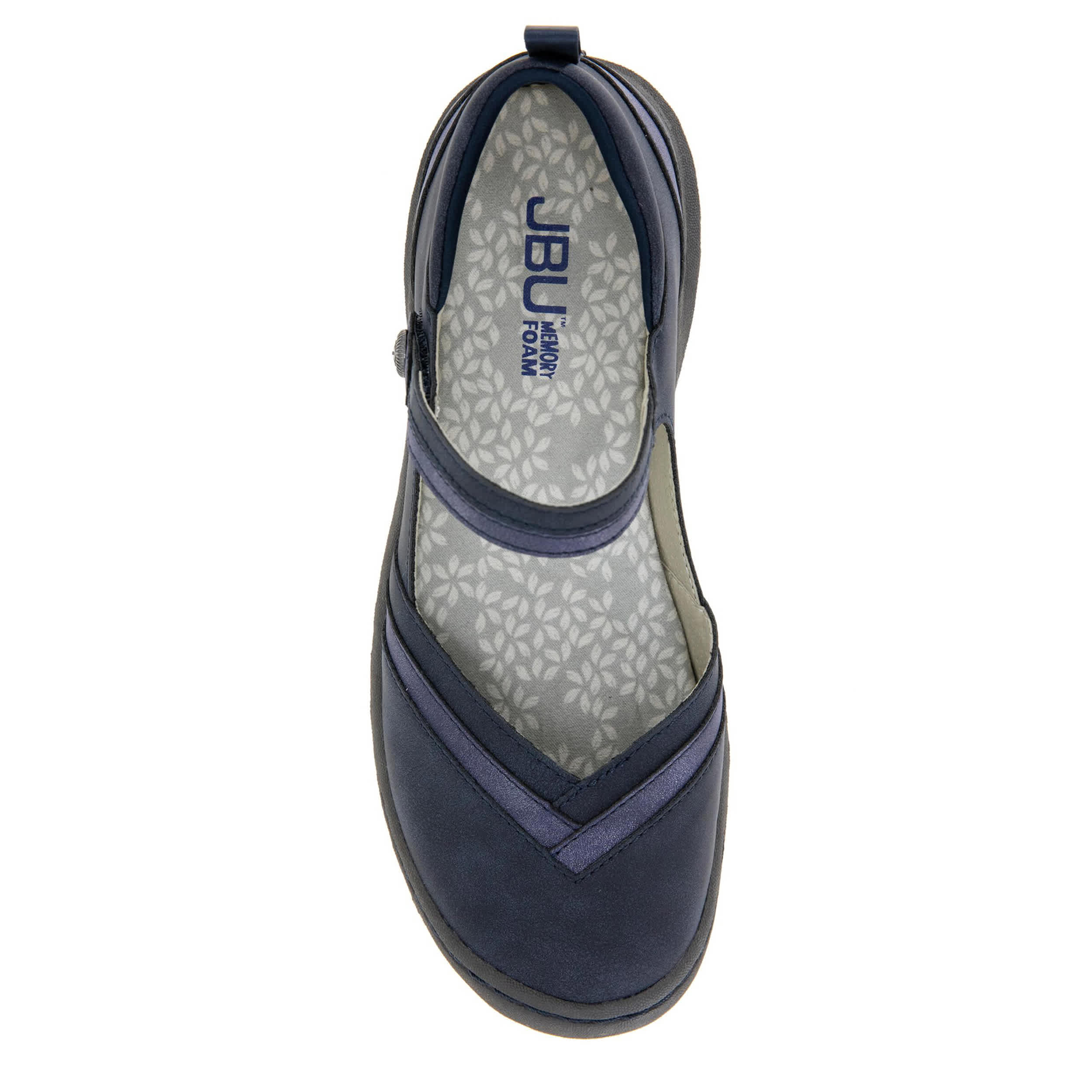 JBU-WOMENS RAVEN MARY JANE FLAT-NAVY & 