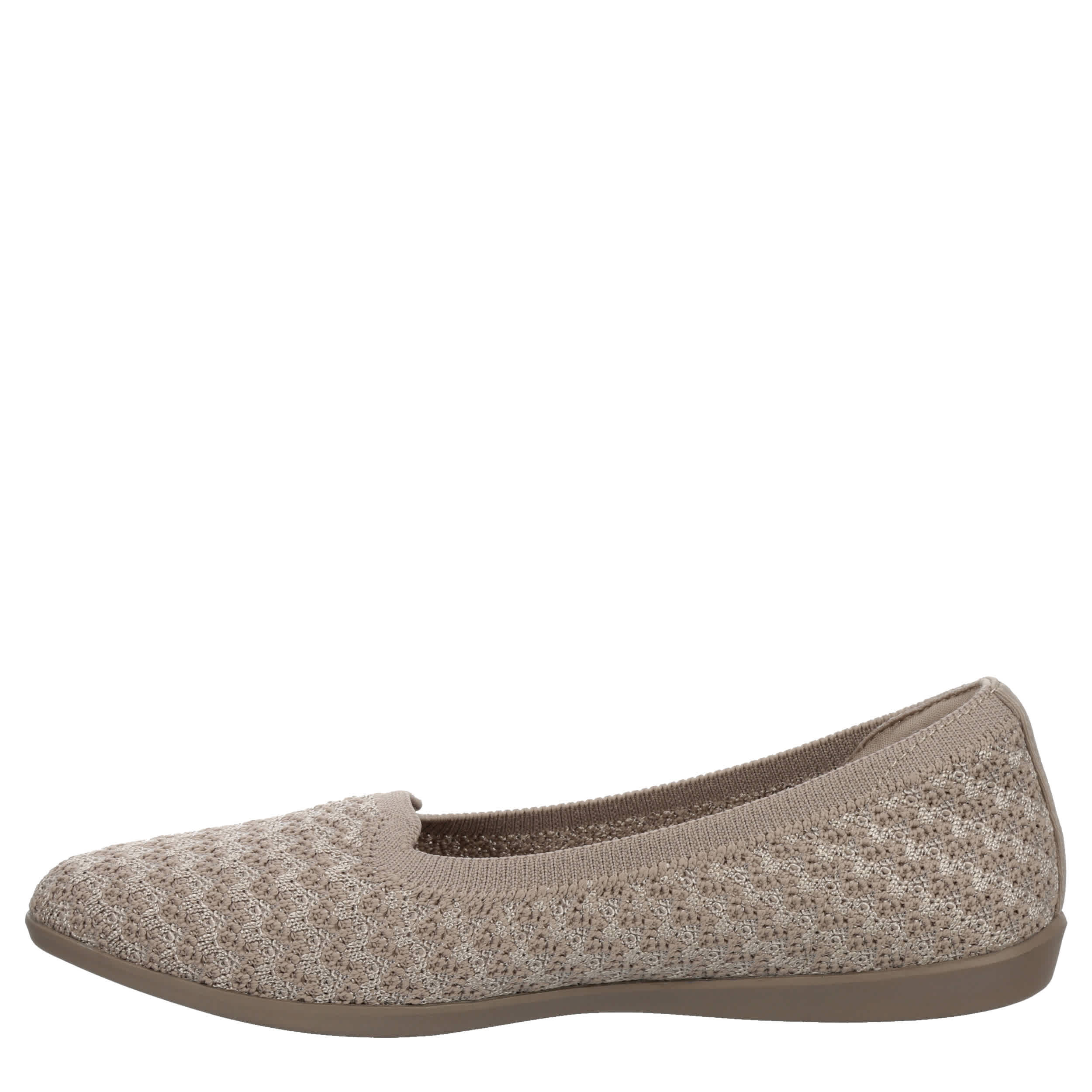Taupe Skechers Womens Cleo Walk Memorable Move Flat | Rack Room Shoes