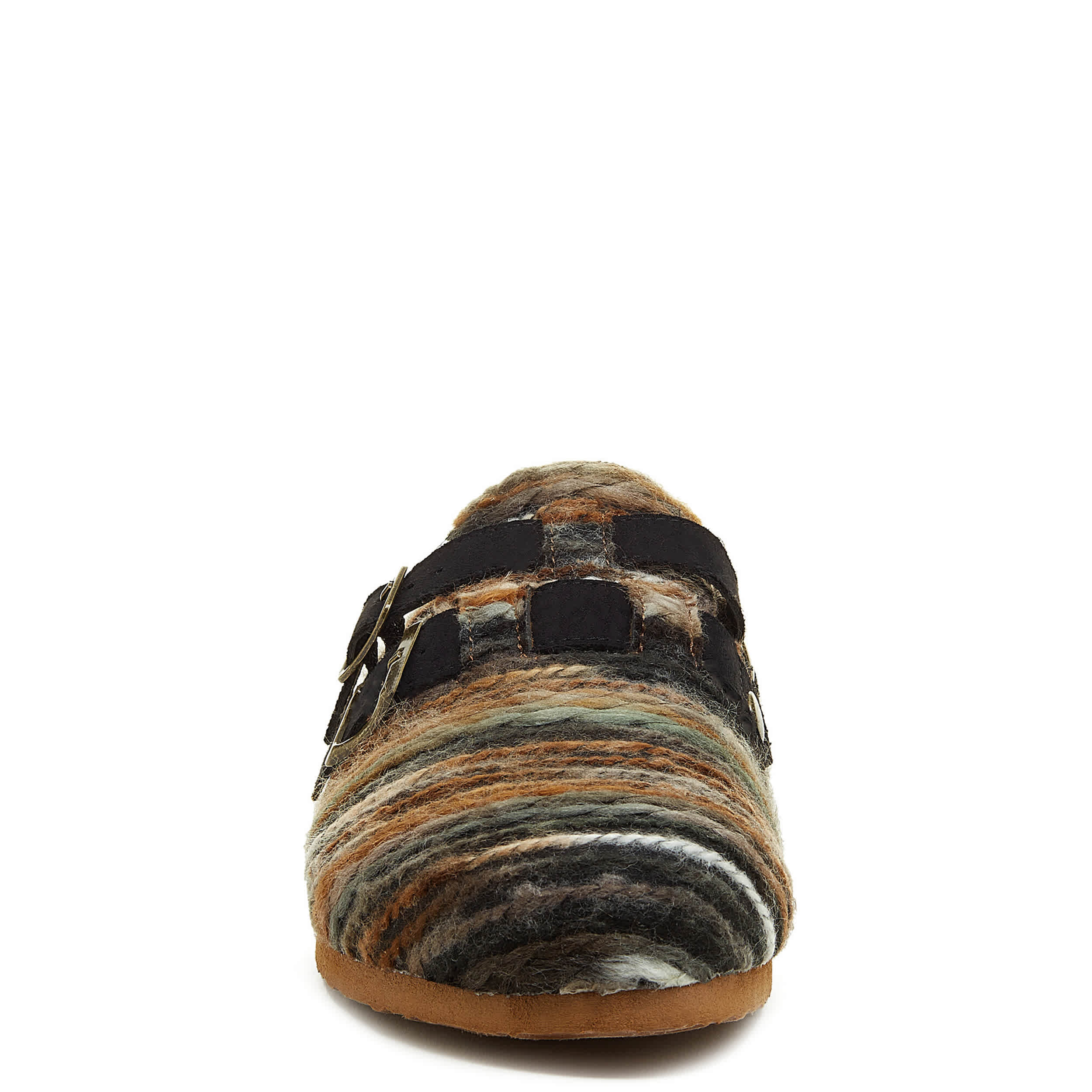 ROCKET DOG-WOMENS ABEL CLOG-BROWN & MULTICOLOR
