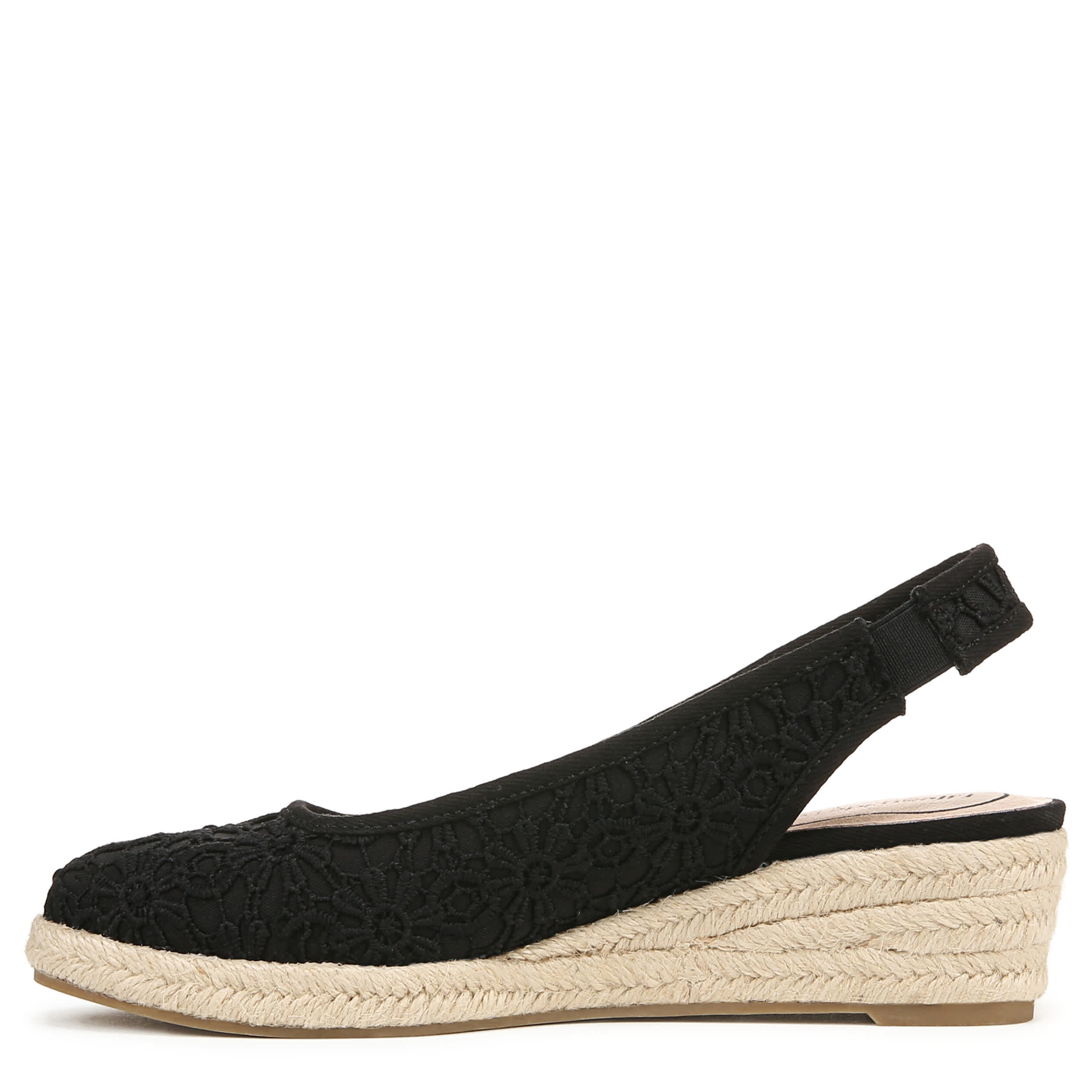 LIFESTRIDE-WOMENS KAYDEN ESPADRILLE SANDAL-BLACK & 
