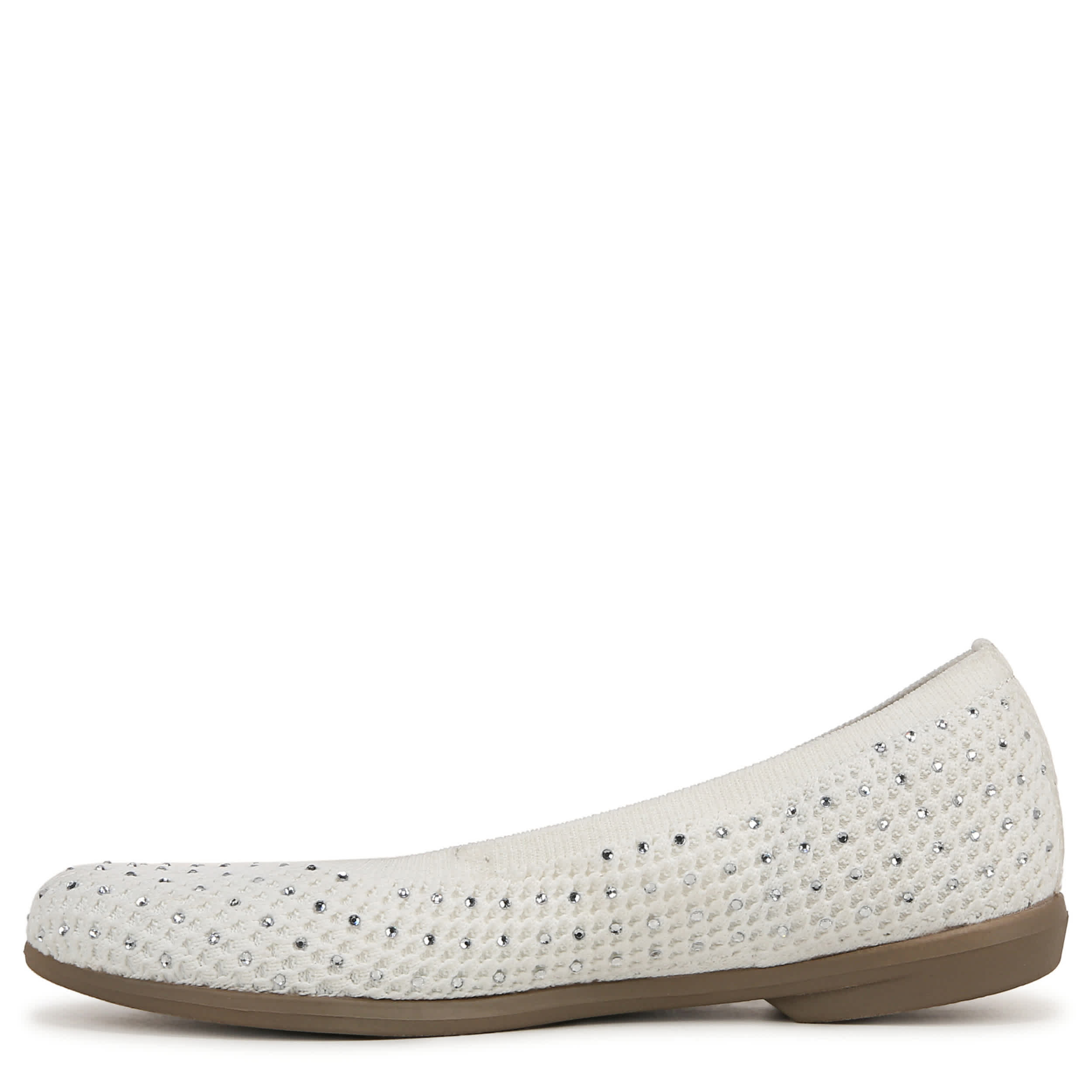 LIFESTRIDE-WOMENS KALLIE FLAT-WHITE & 